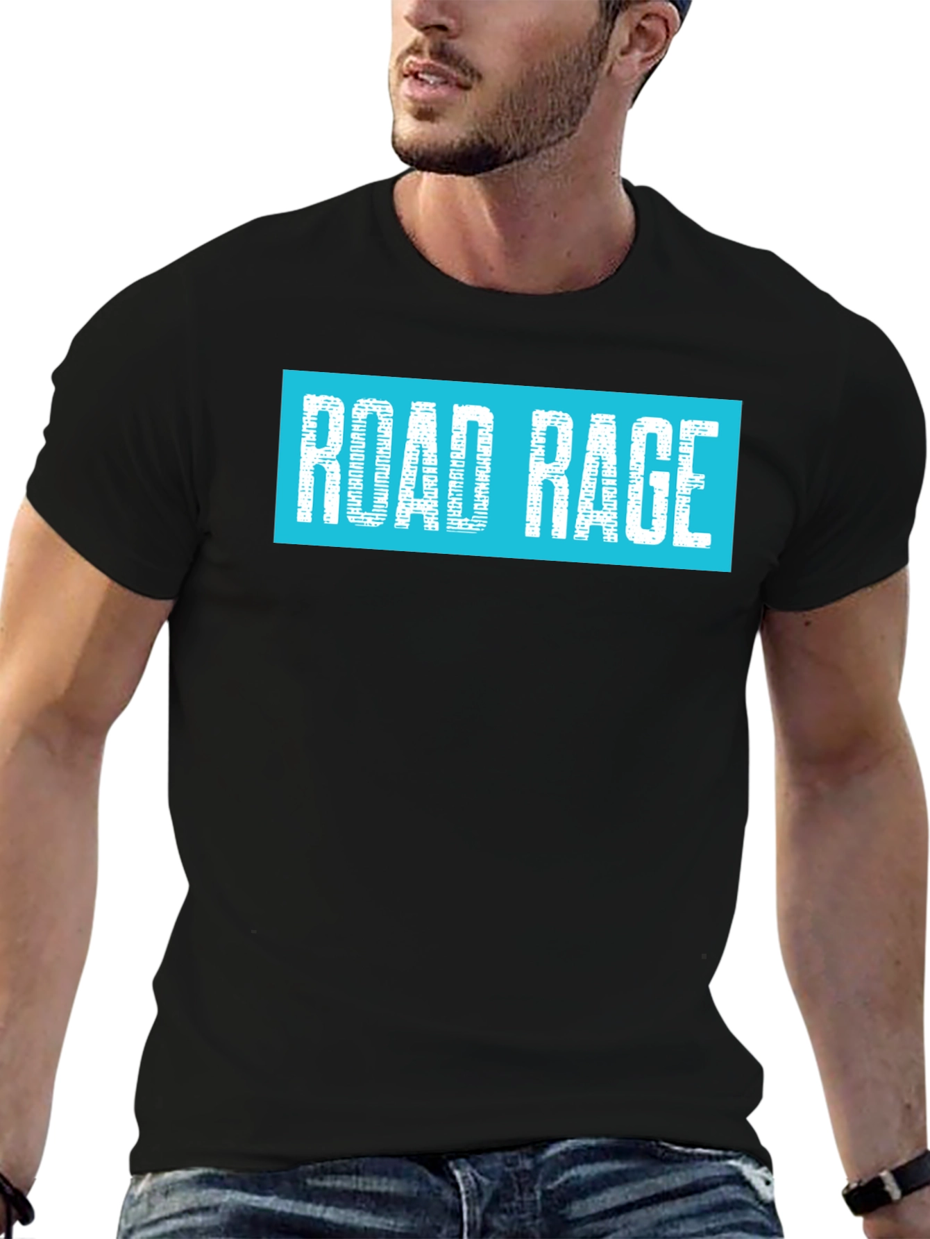 Road Rage Graphic Tee - Bold Statement Shirt
