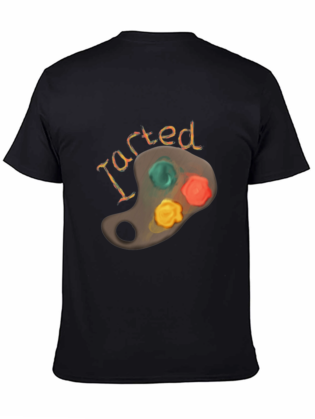 I Started Art T-Shirt - Painters Palette Tee