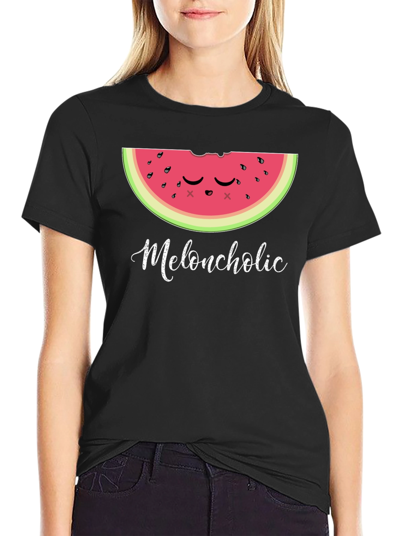 Meloncholic Funny Watermelon T-Shirt