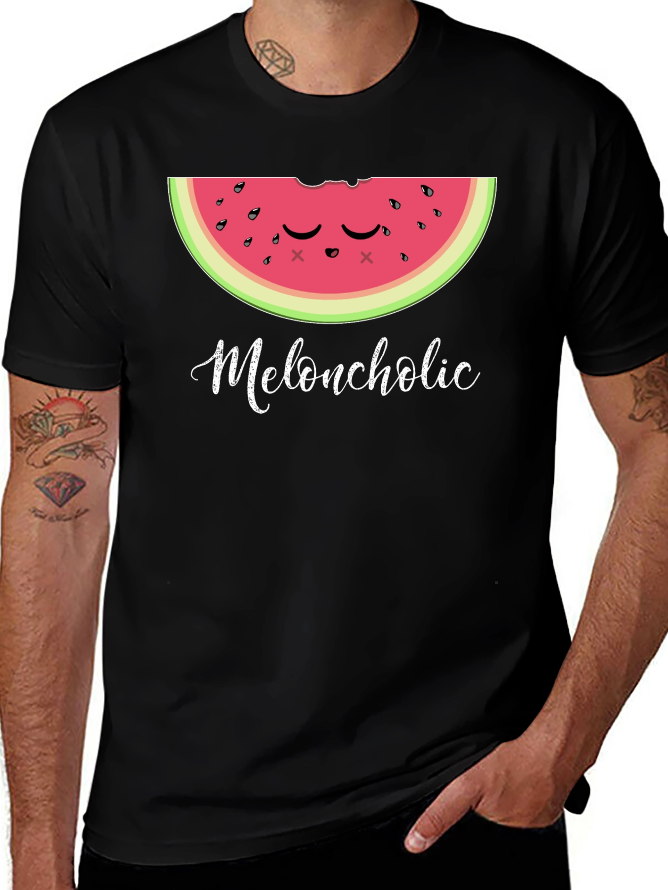 Meloncholic Funny Watermelon T-Shirt