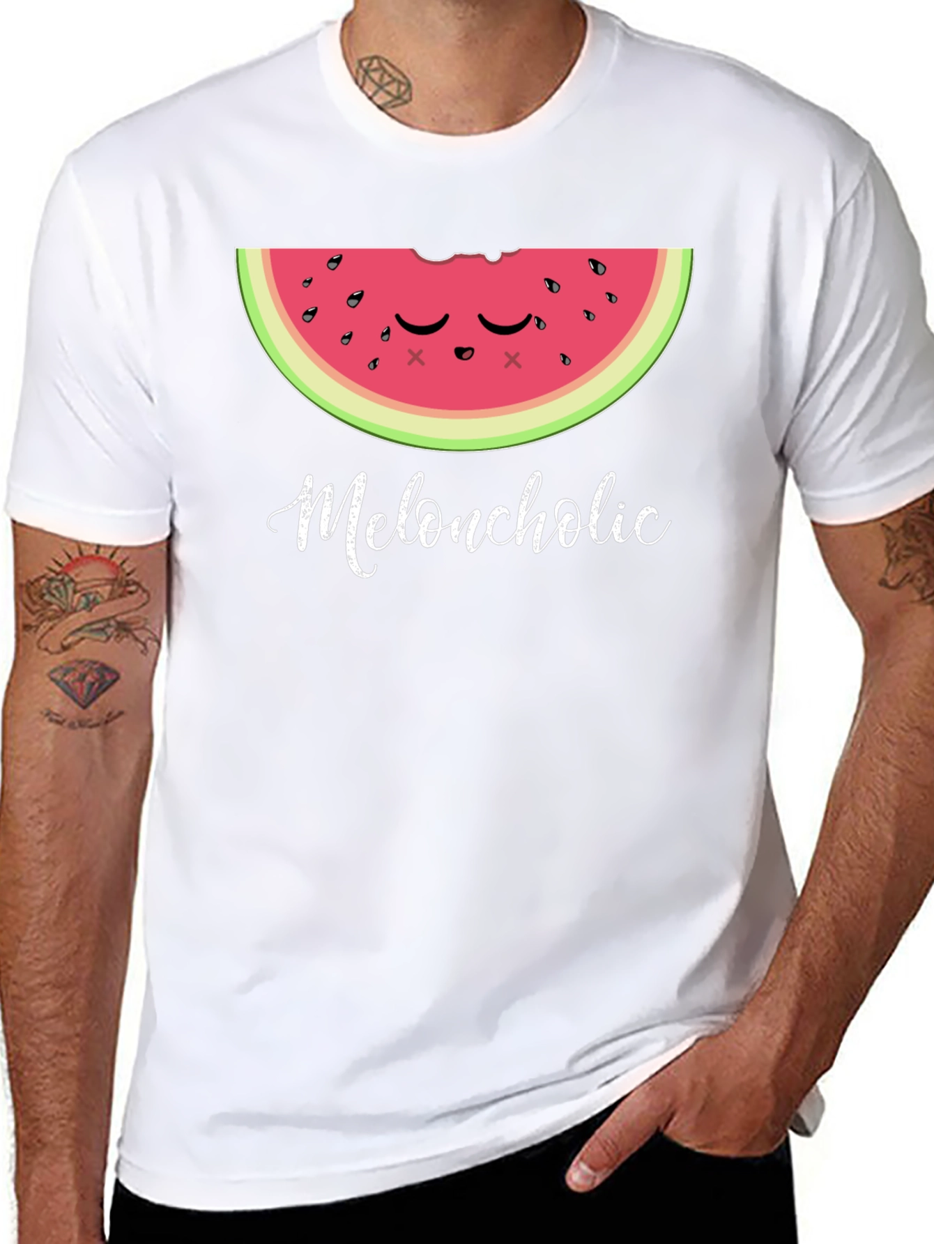 Meloncholic Funny Watermelon T-Shirt