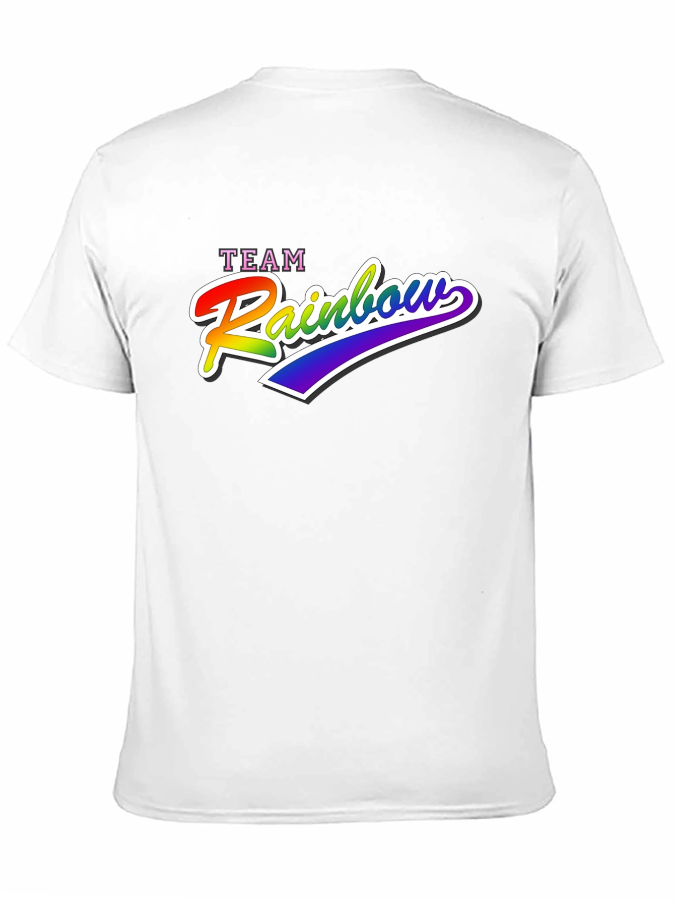 Team Rainbow Graphic T-Shirt - Pride LGBT