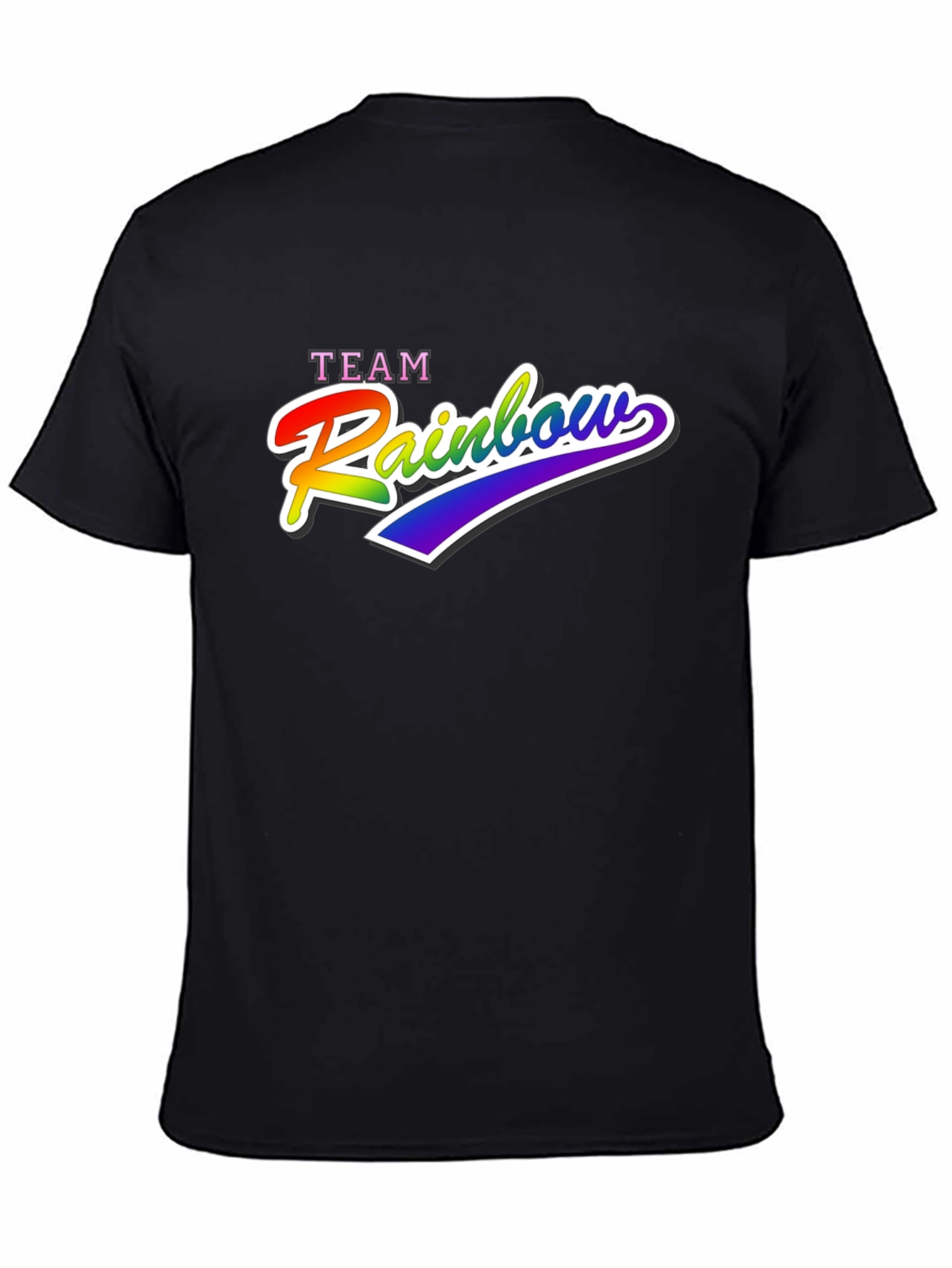 Team Rainbow Graphic T-Shirt - Pride LGBT