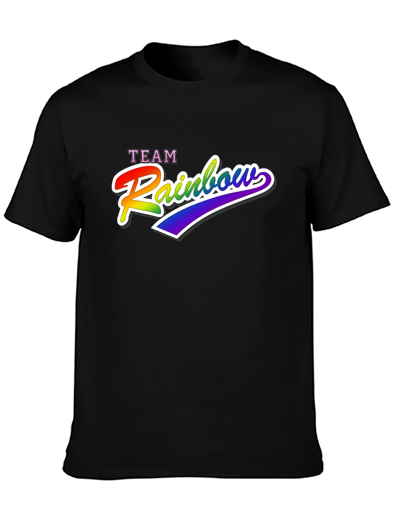 Team Rainbow Graphic T-Shirt - Pride LGBT