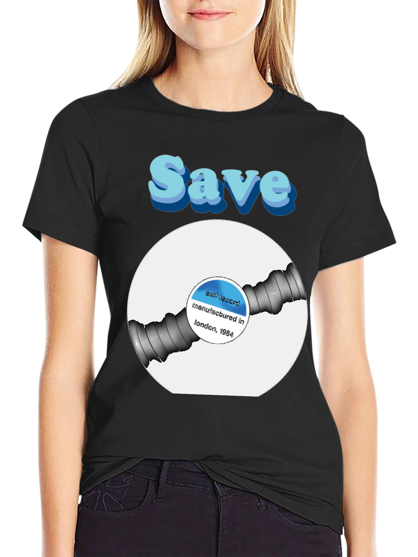 Save Ask Record T-Shirt