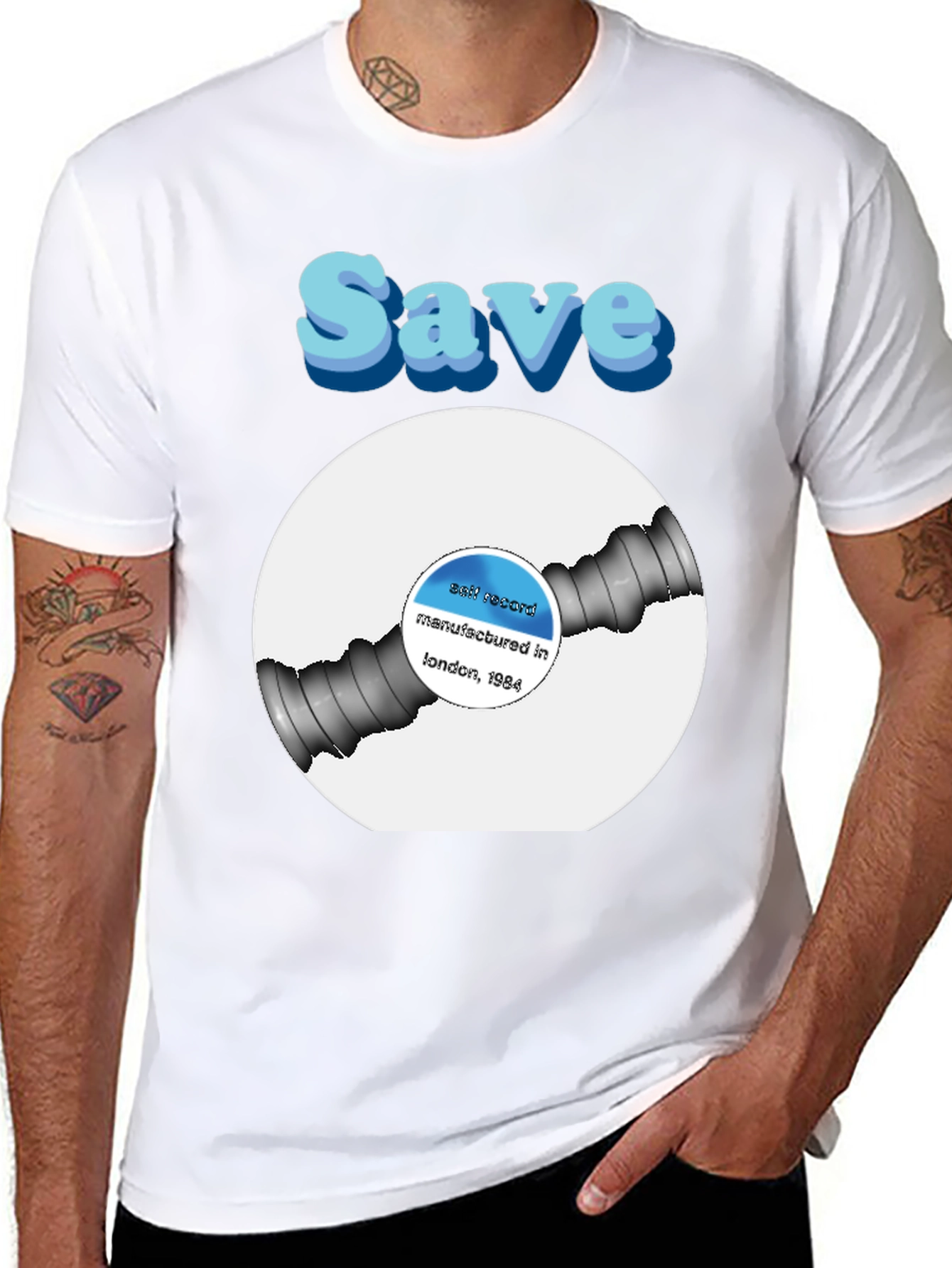 Save Ask Record T-Shirt