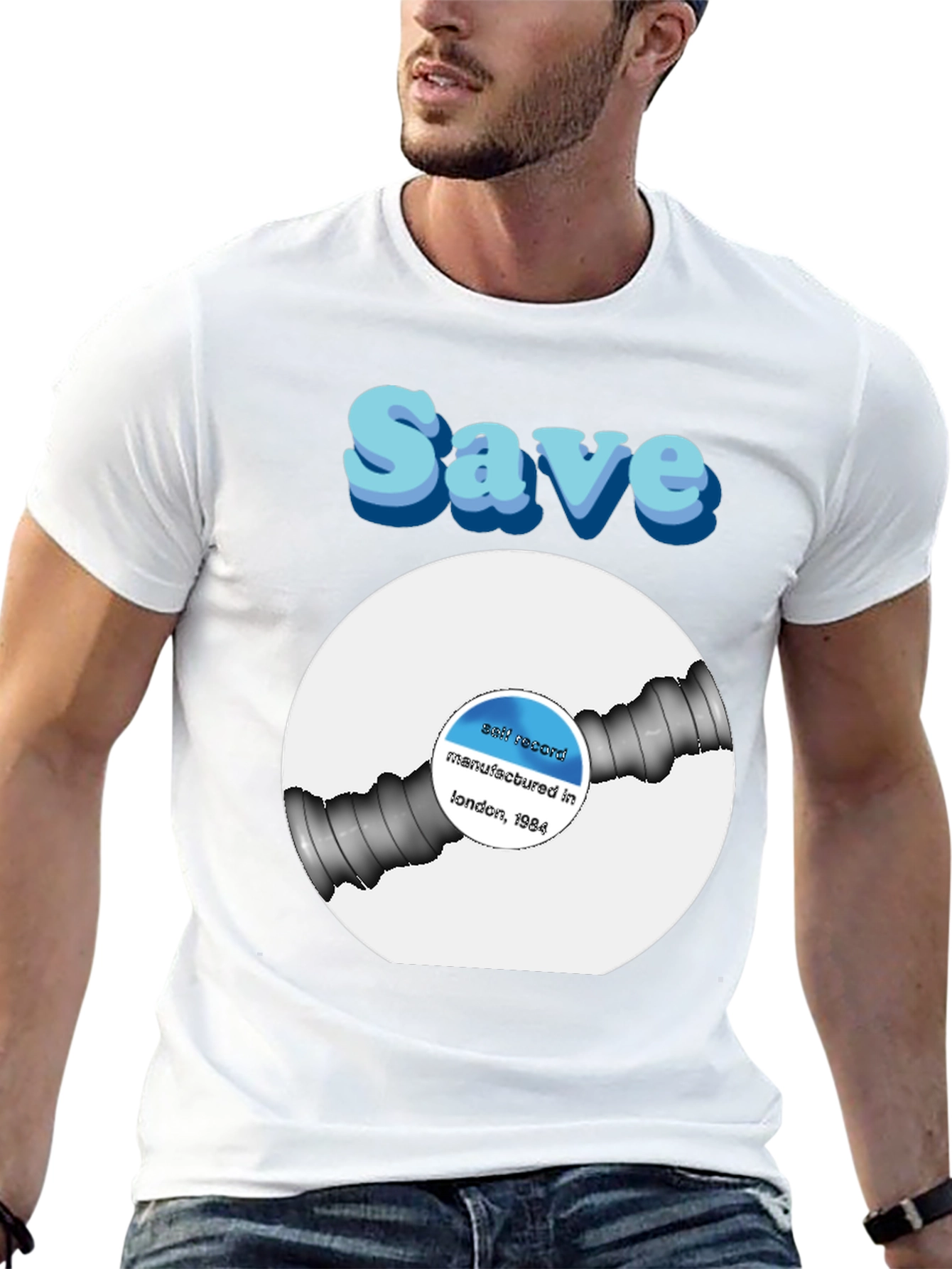 Save Ask Record T-Shirt