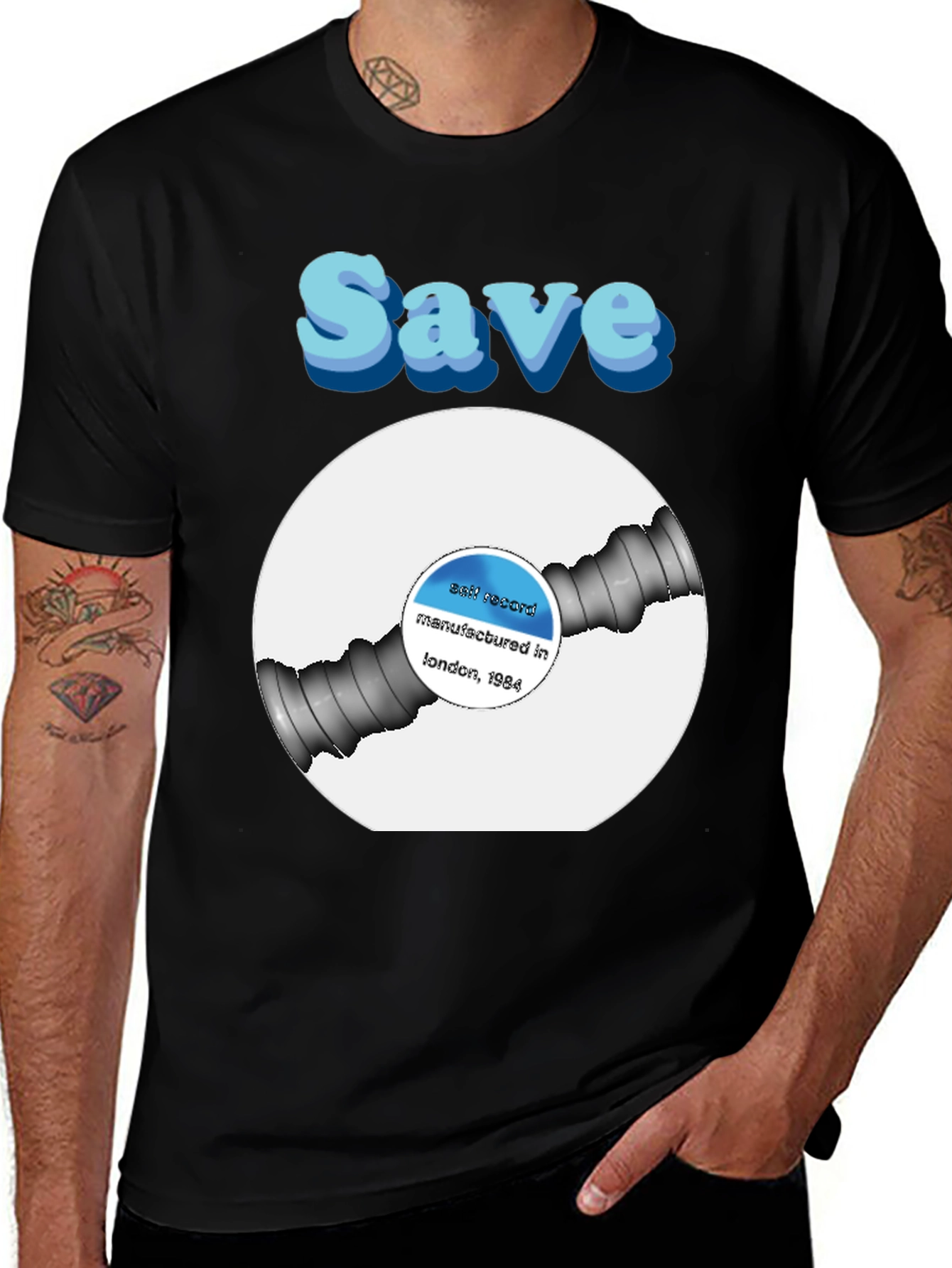 Save Ask Record T-Shirt