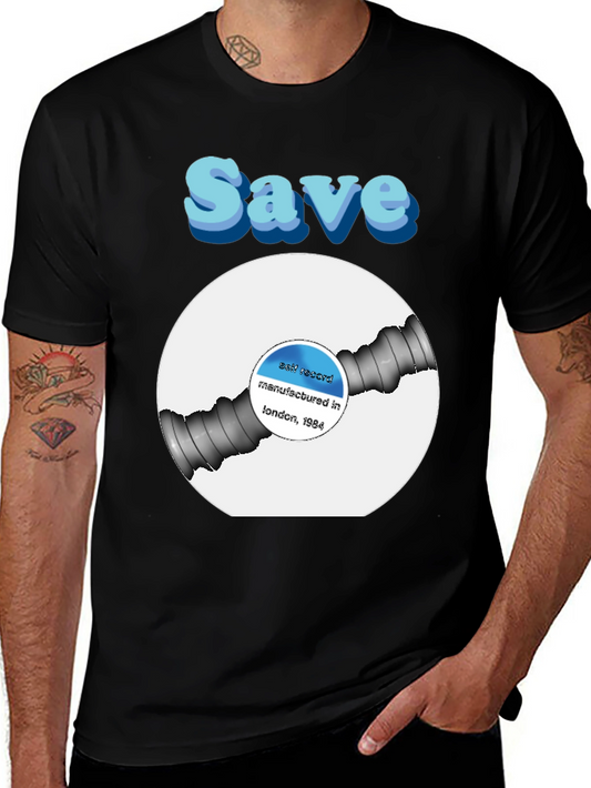 Save Ask Record T-Shirt