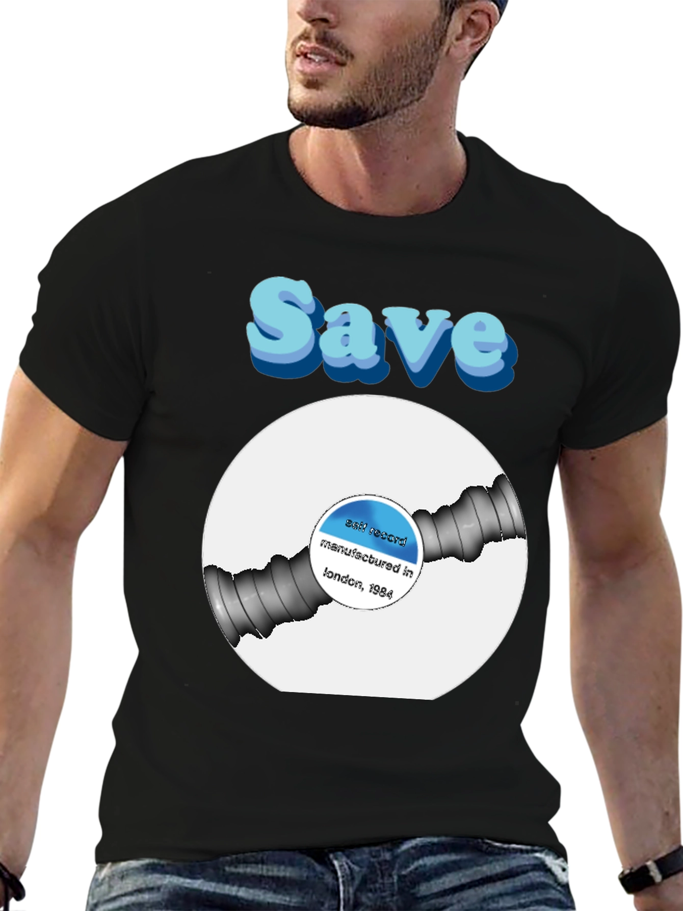 Save Ask Record T-Shirt