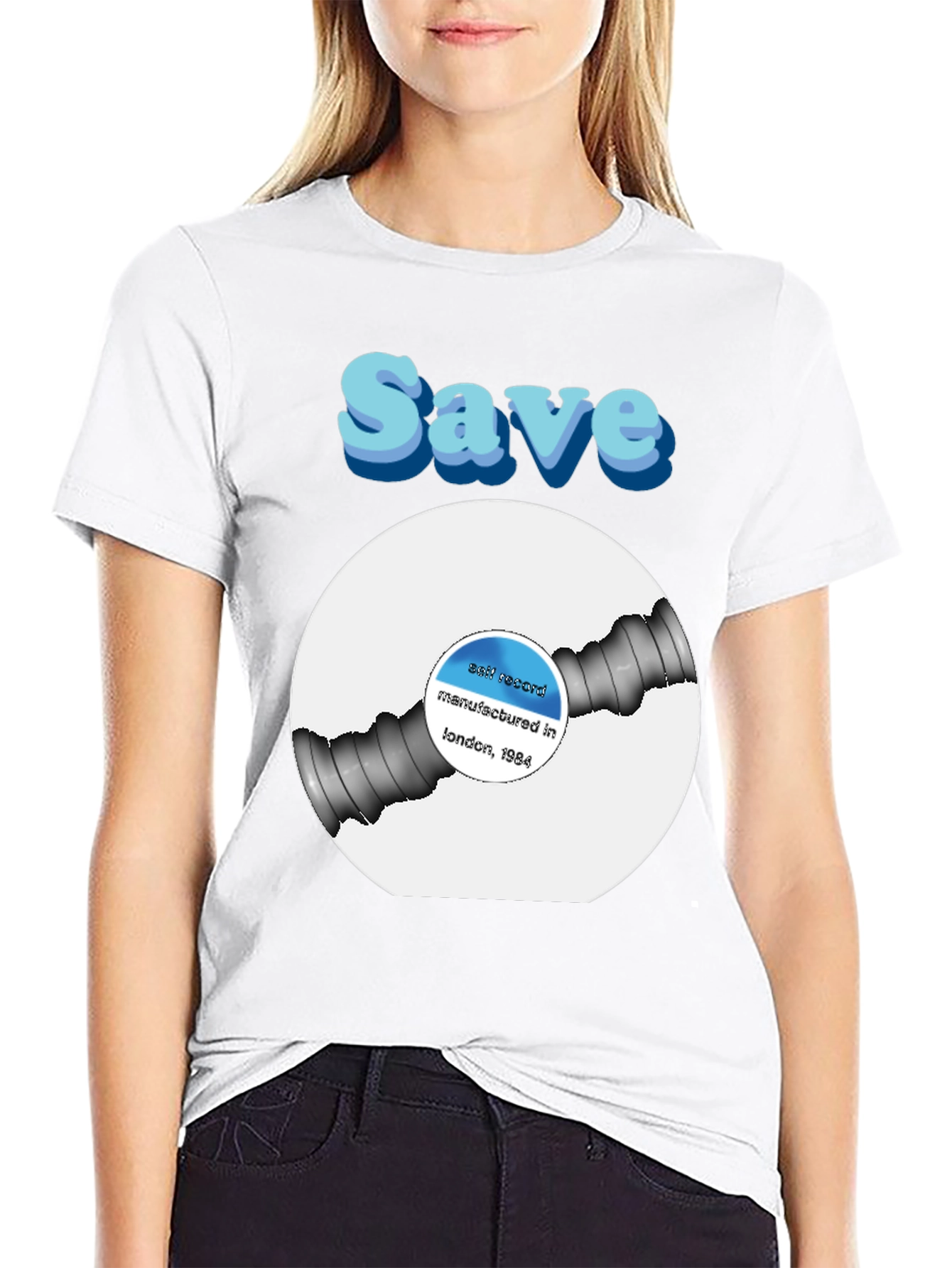 Save Ask Record T-Shirt