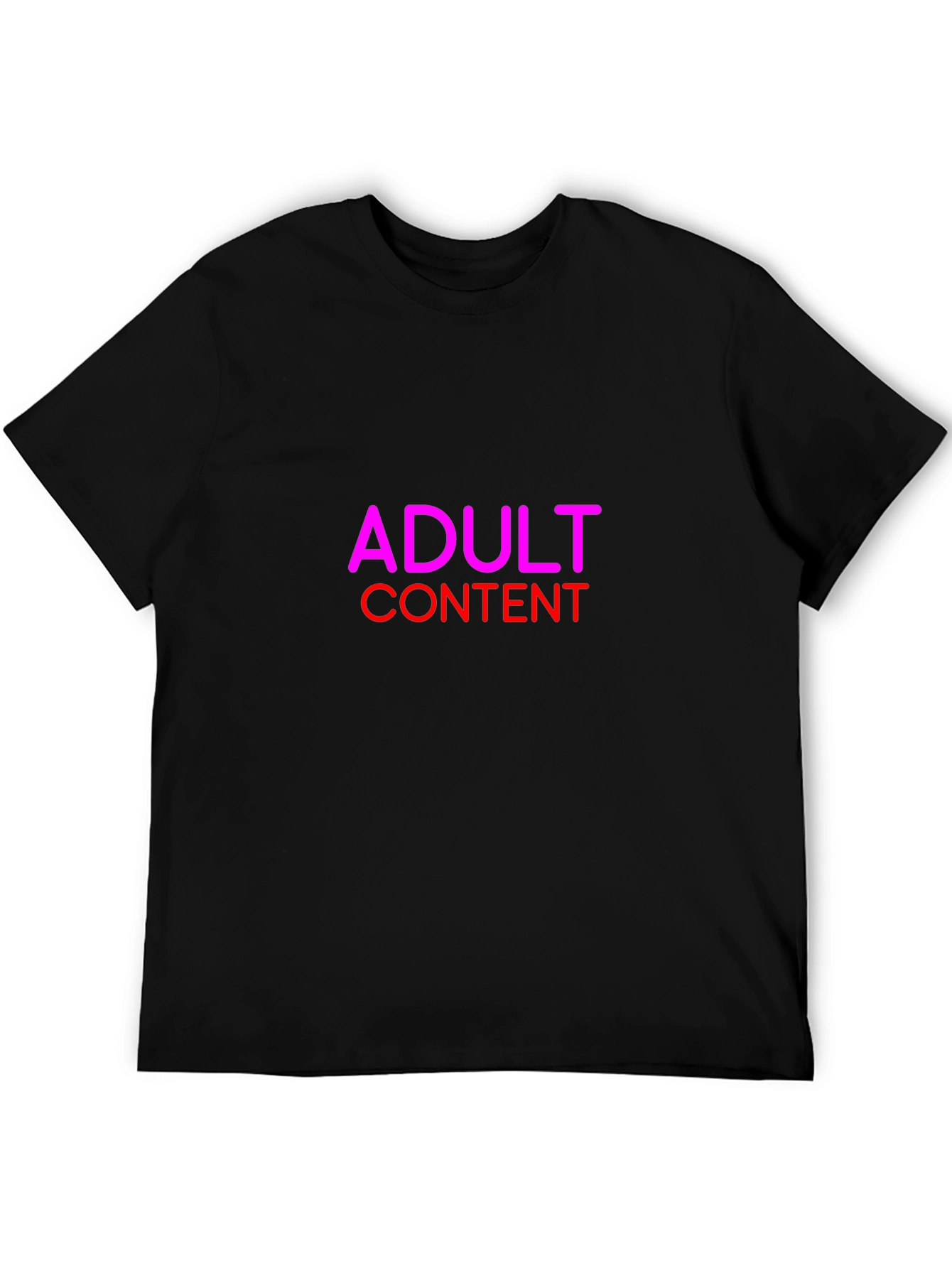 Adult Content Graphic T-Shirt
