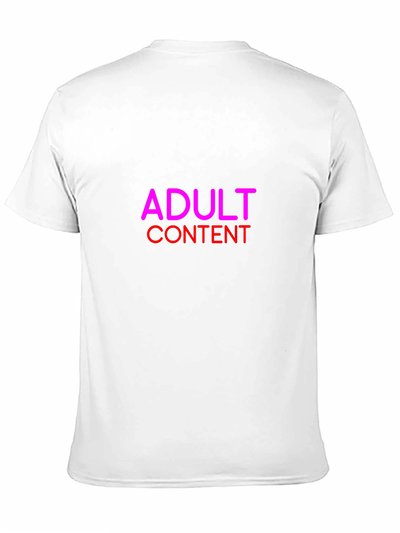 Adult Content Graphic T-Shirt