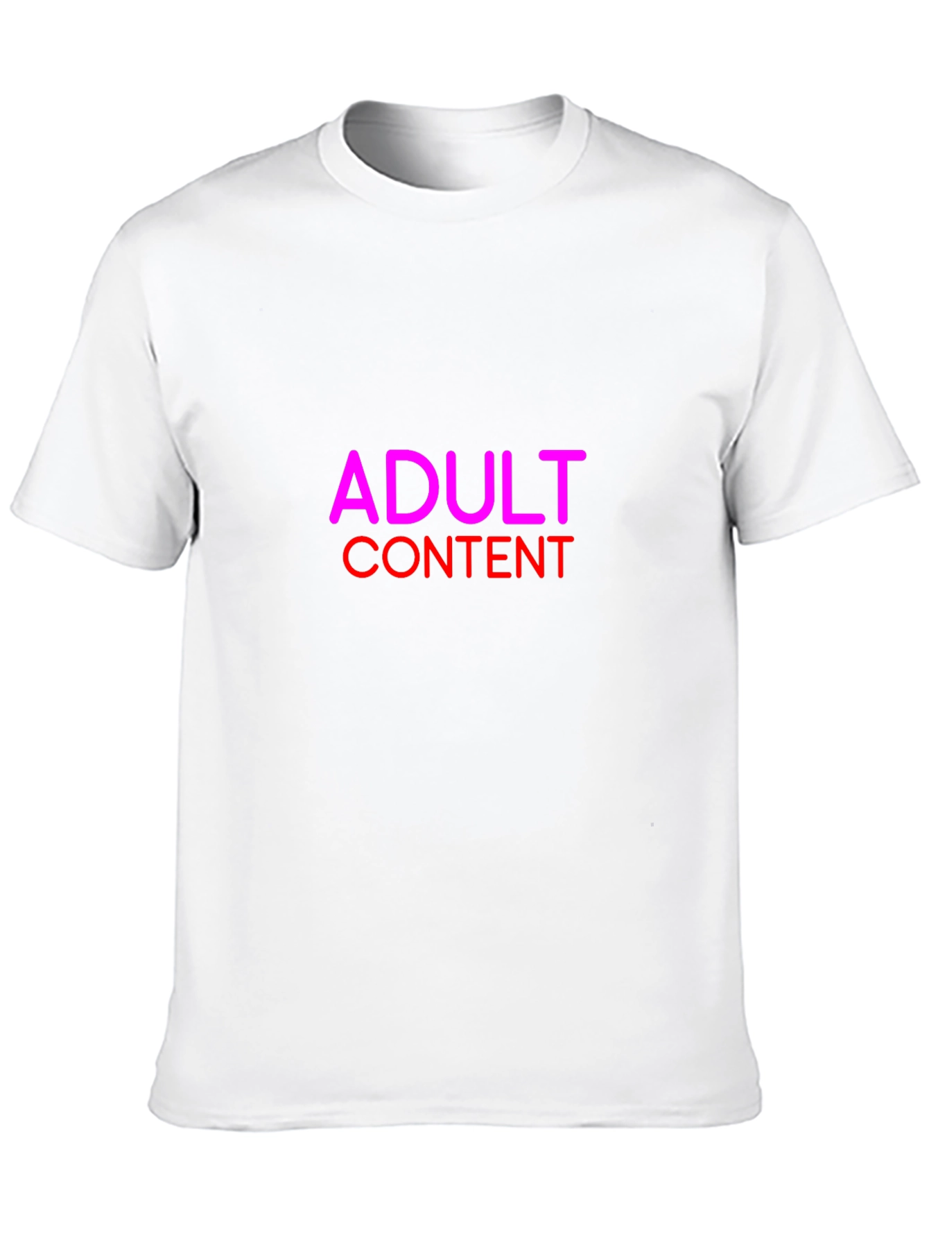 Adult Content Graphic T-Shirt