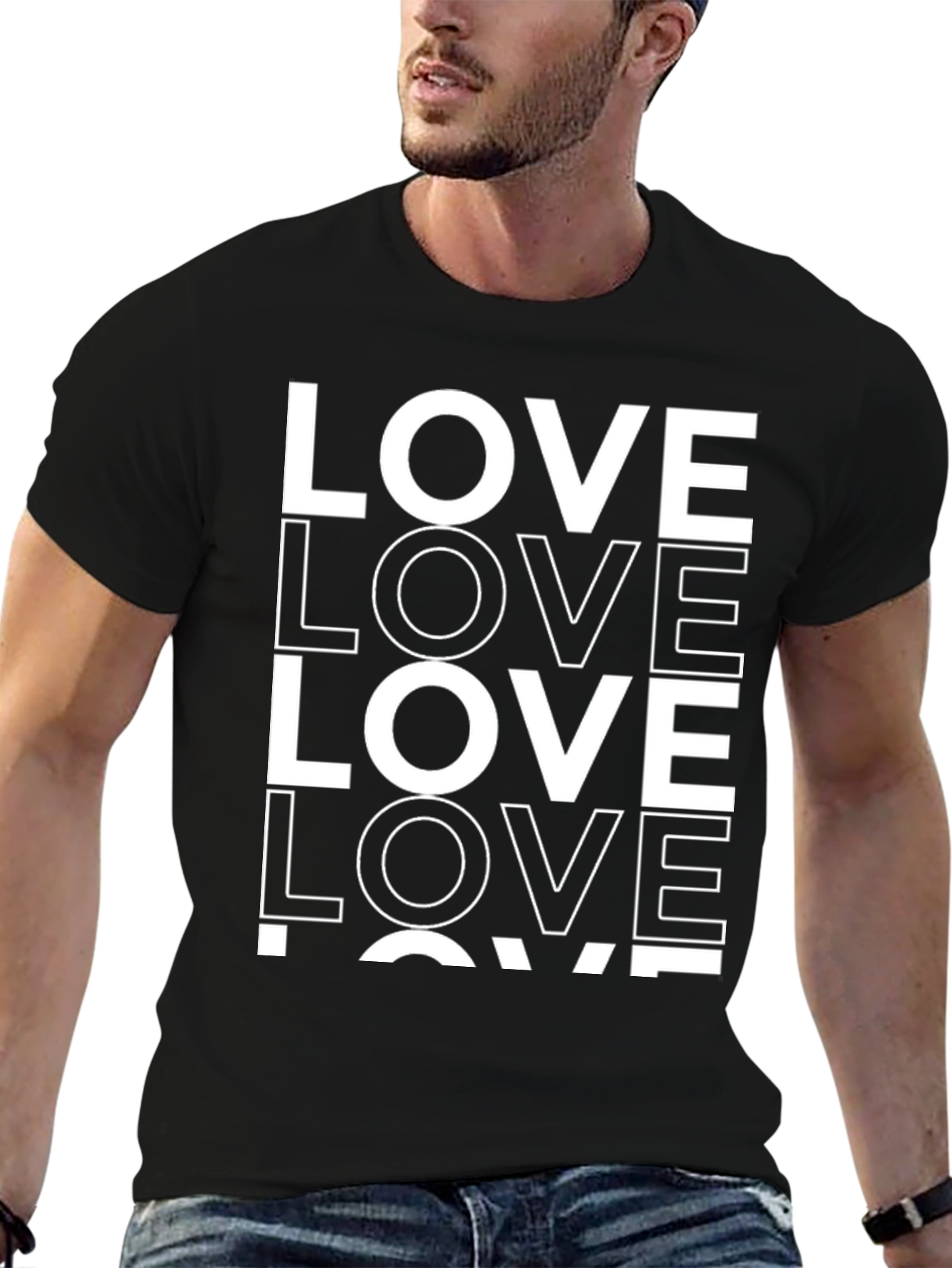 Love Graphic Tee - Bold Statement Shirt