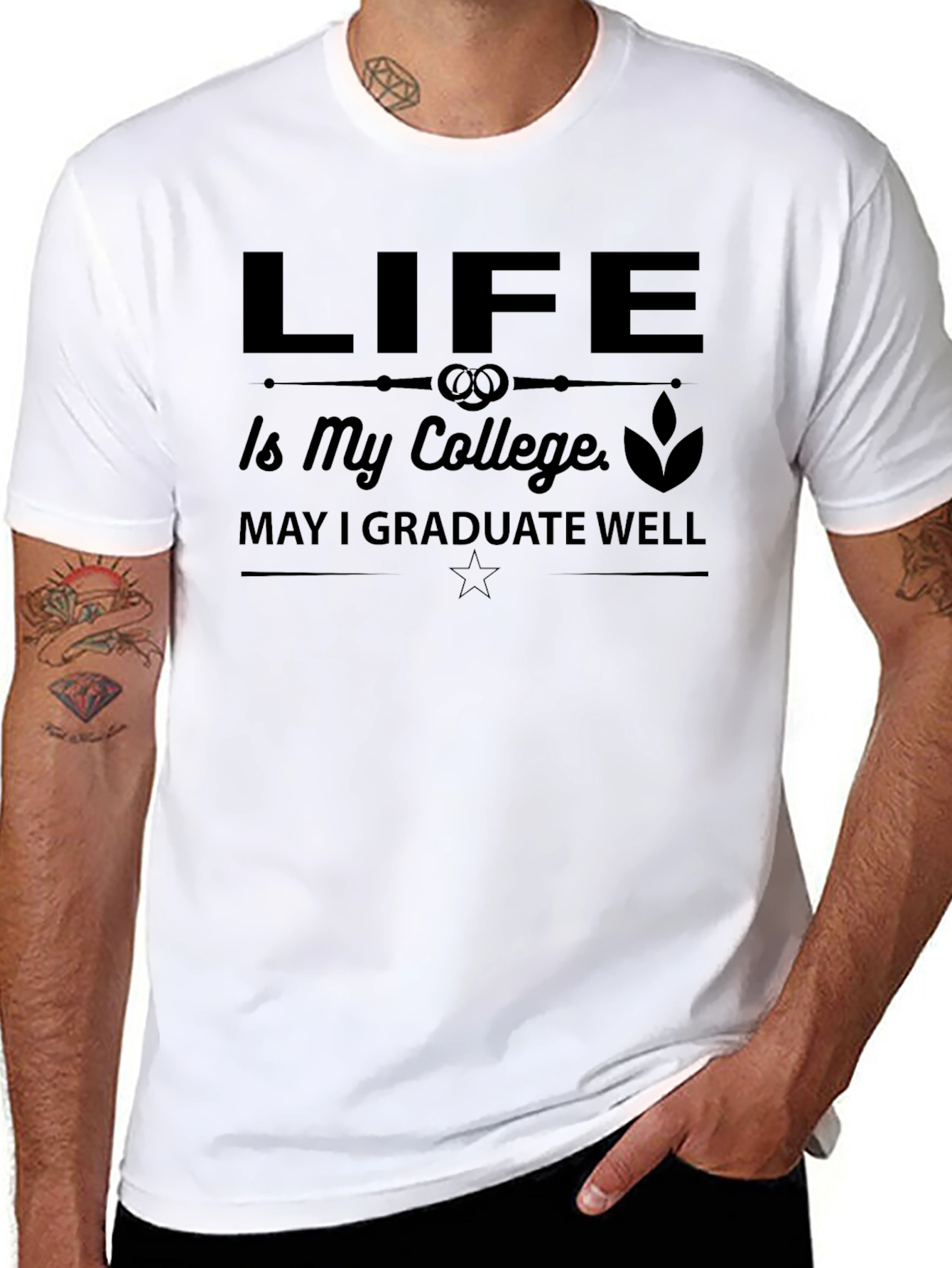 Life is My College Graphic Tee