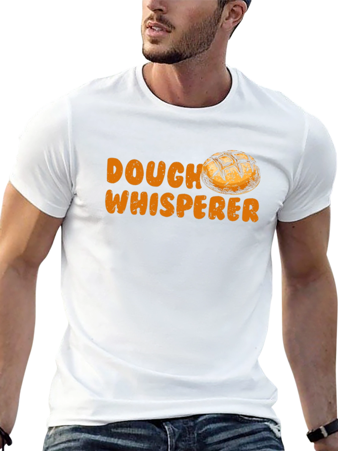 Dough Whisperer Graphic Tee - Baker Humor
