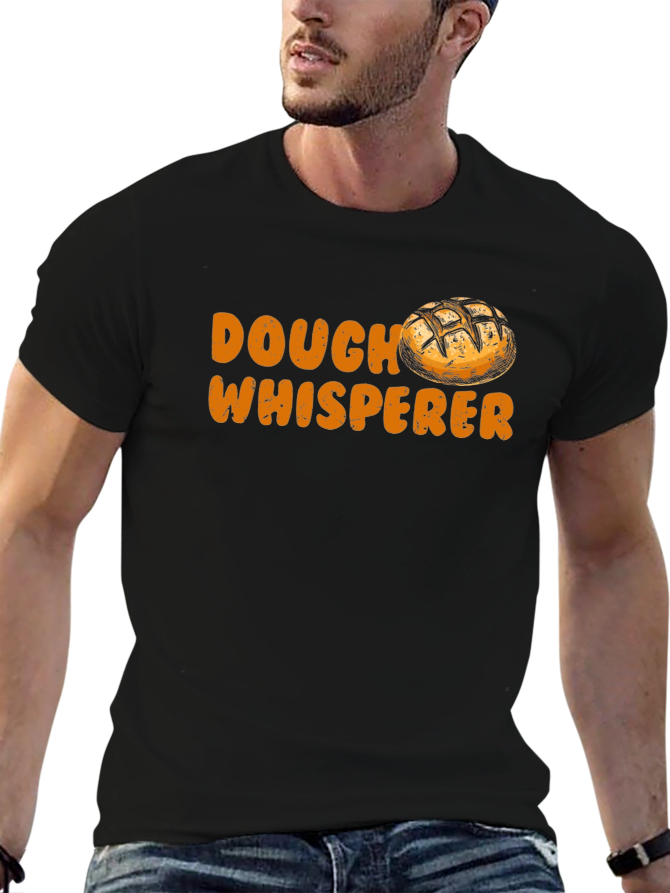 Dough Whisperer Graphic Tee - Baker Humor