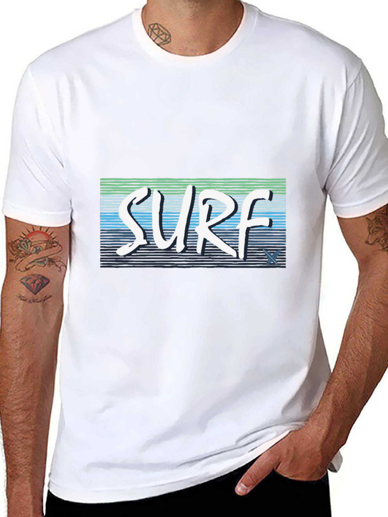 Surf T-Shirt - Retro Beach Vibes