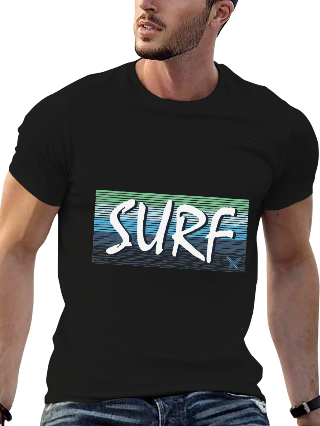 Surf T-Shirt - Retro Beach Vibes