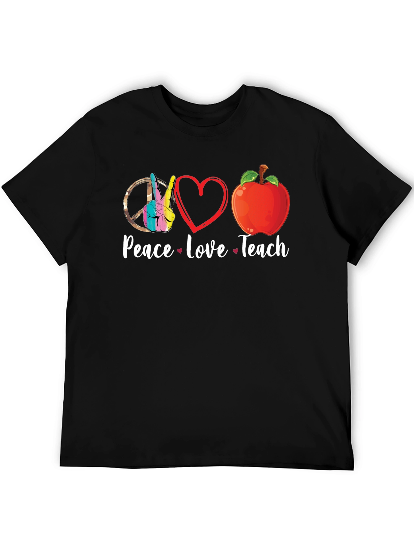Peace Love Teach T-Shirt