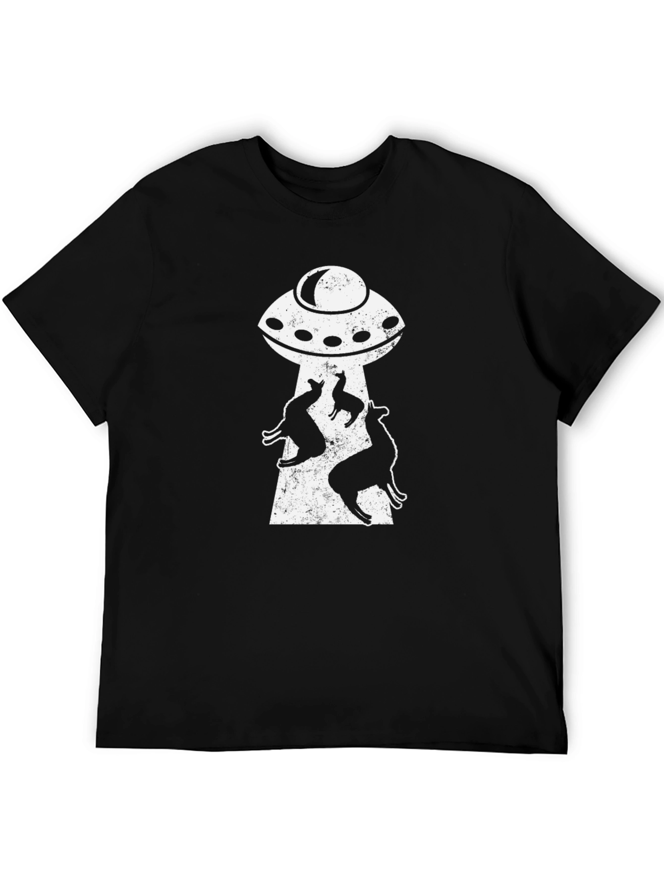 UFO Alien Abduction T-Shirt - Funny Sci-Fi Graphic Tee