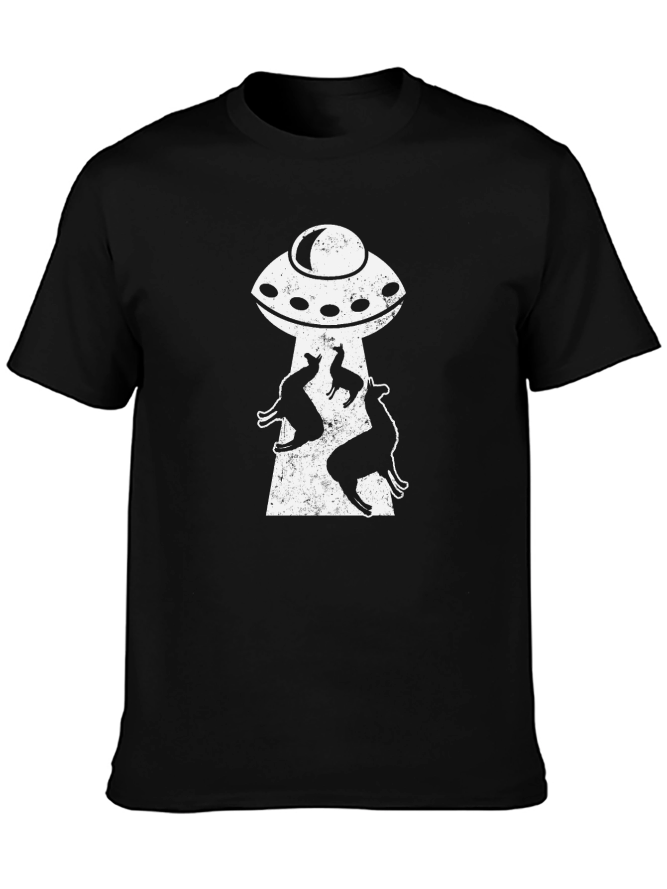 UFO Alien Abduction T-Shirt - Funny Sci-Fi Graphic Tee
