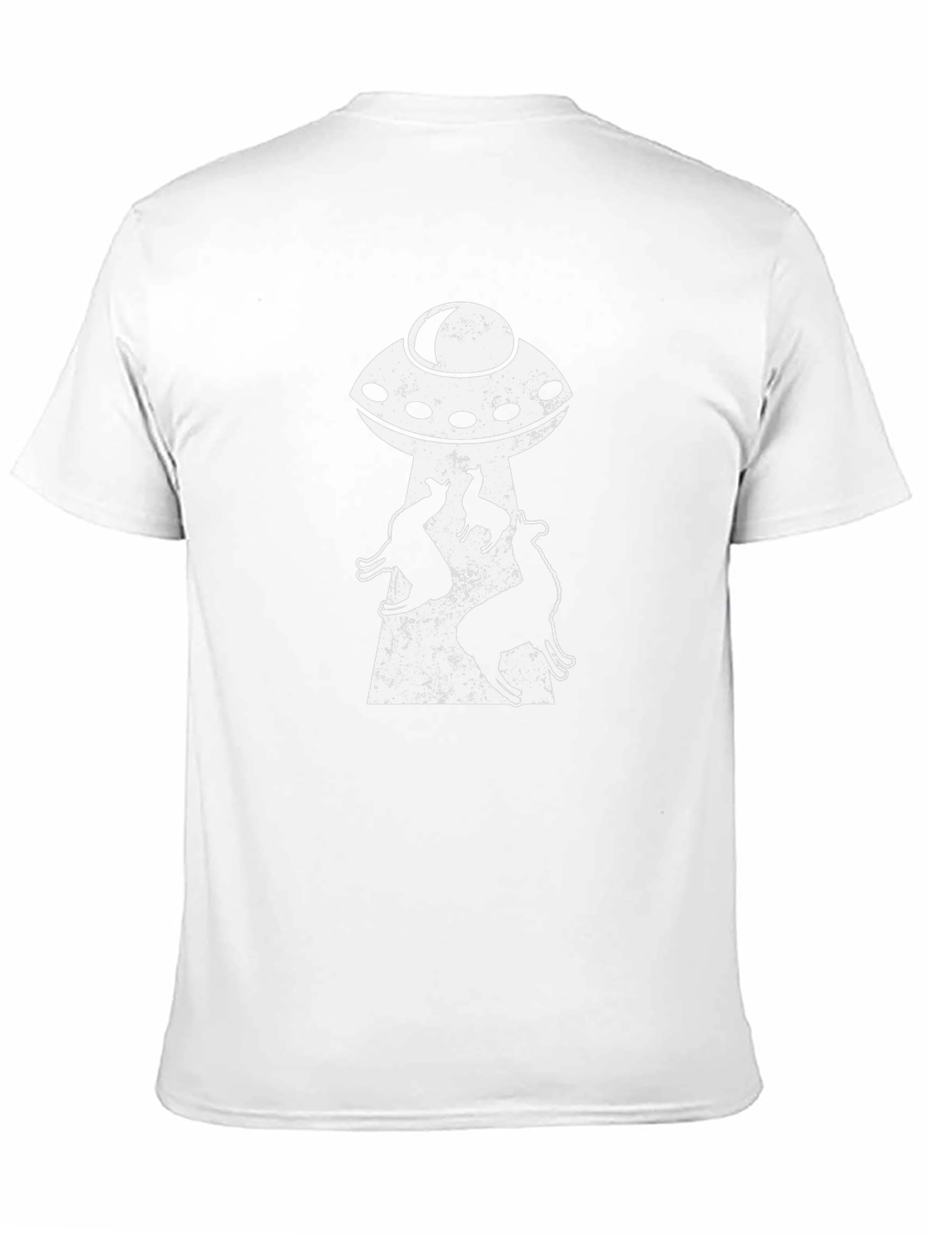 UFO Alien Abduction T-Shirt - Funny Sci-Fi Graphic Tee