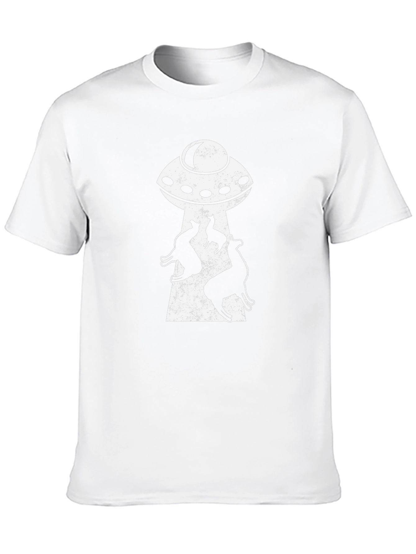UFO Alien Abduction T-Shirt - Funny Sci-Fi Graphic Tee