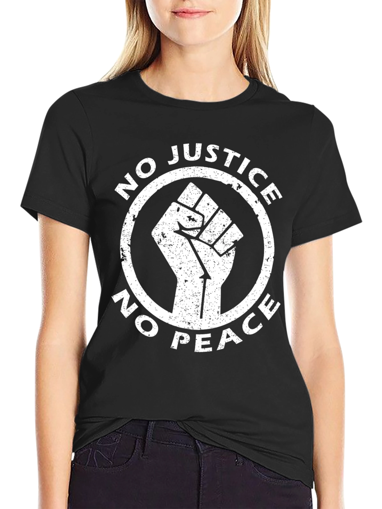 No Justice No Peace Graphic Tee