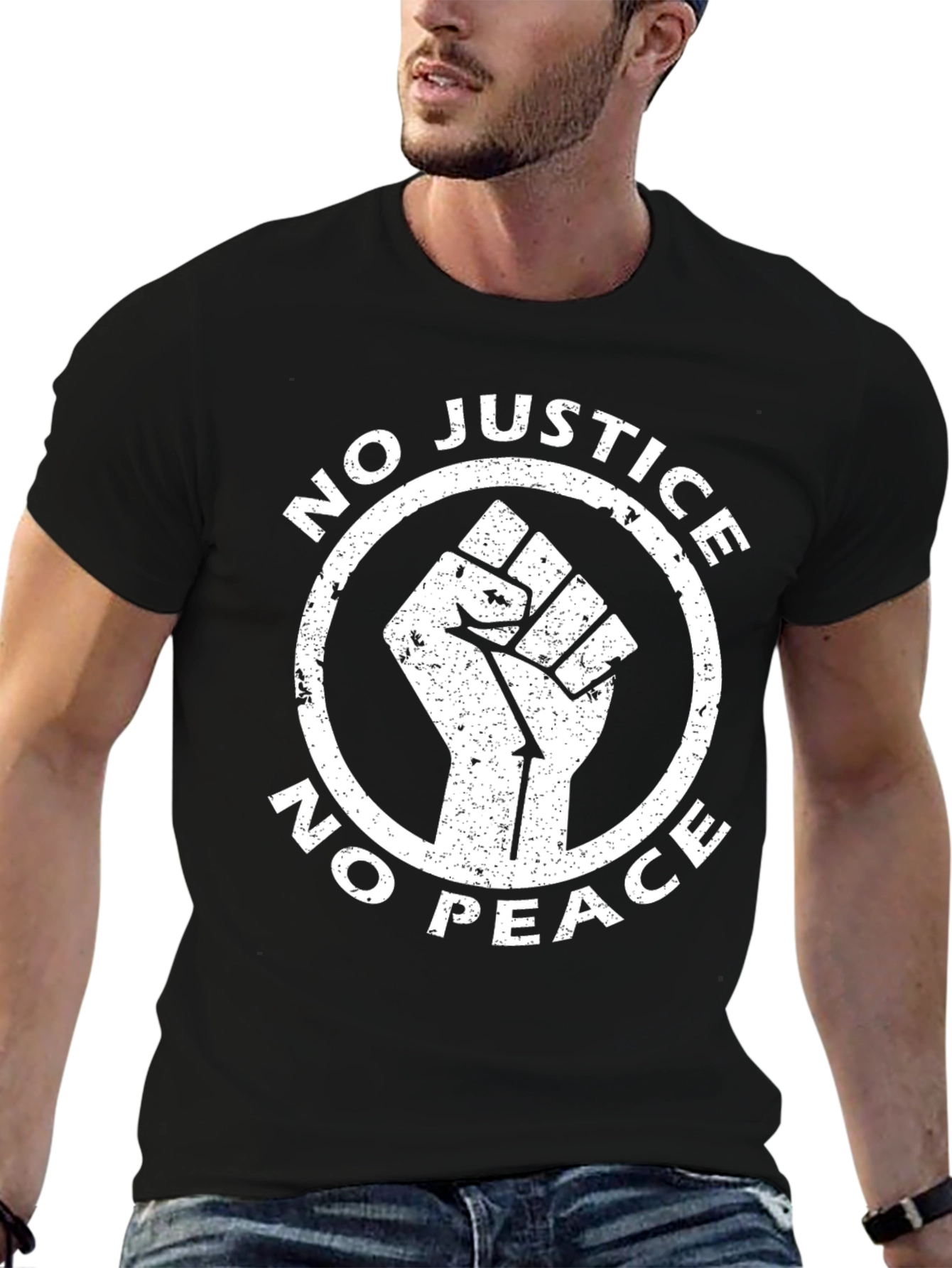 No Justice No Peace Graphic Tee