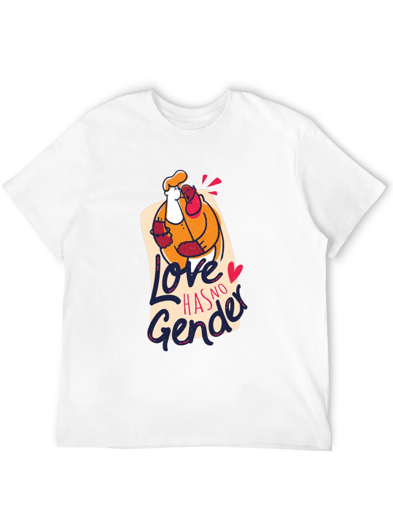Love Has No Gender Black Graphic Tee