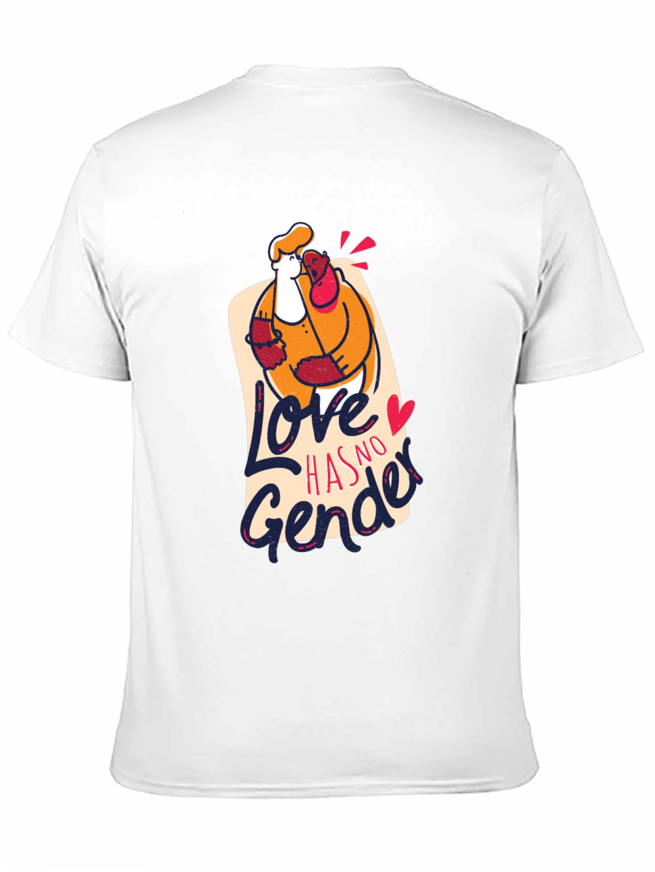 Love Has No Gender Black Graphic Tee