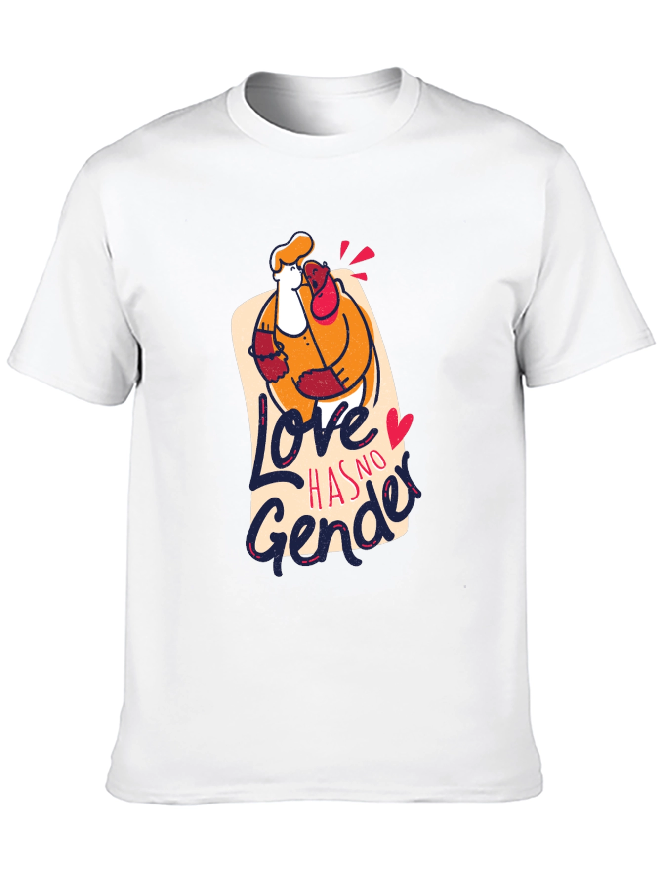 Love Has No Gender Black Graphic Tee
