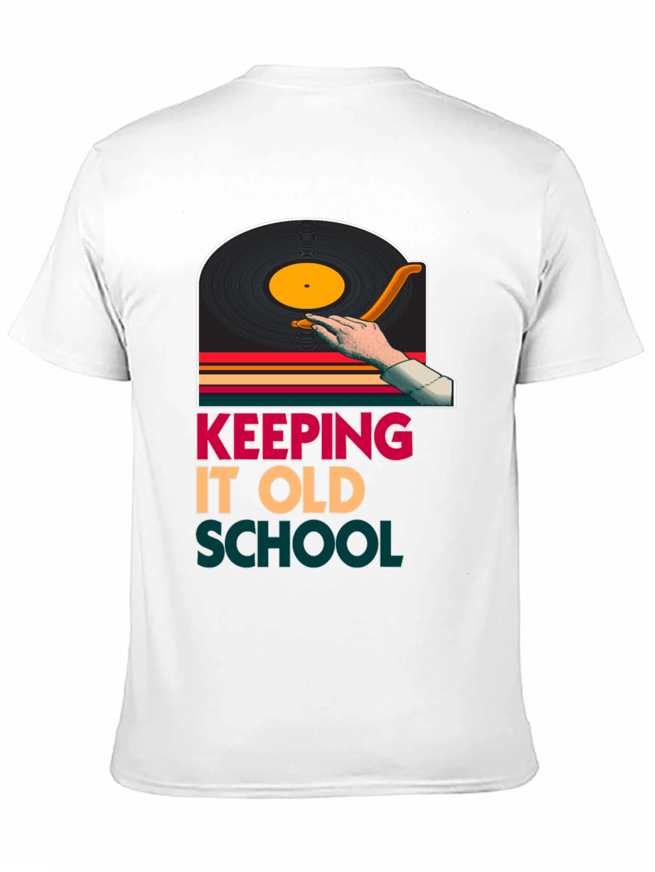 Keeping it Old School Retro Graphic Tee