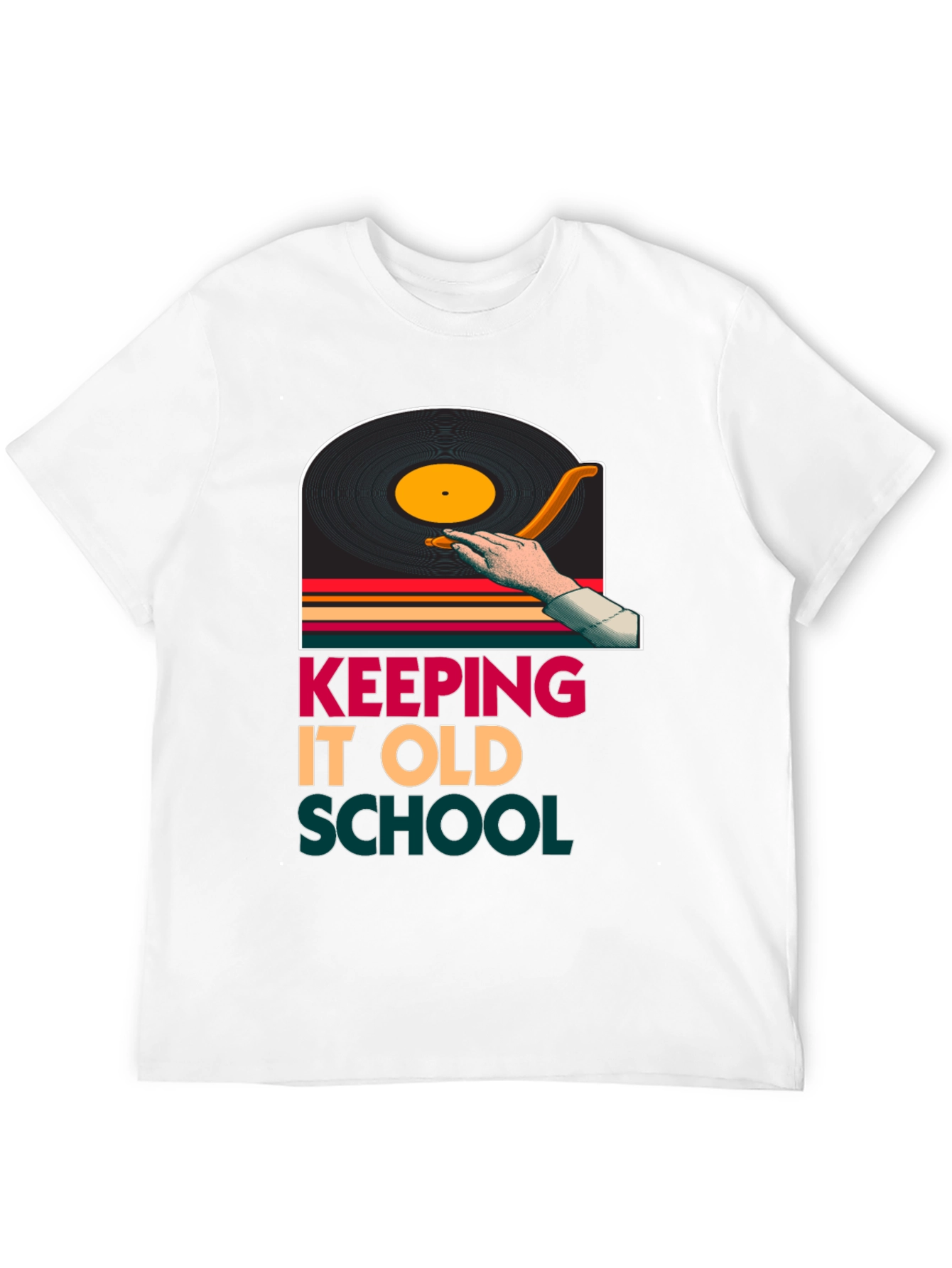 Keeping it Old School Retro Graphic Tee