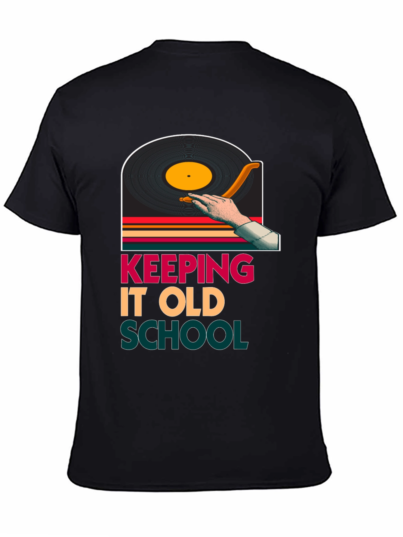 Keeping it Old School Retro Graphic Tee