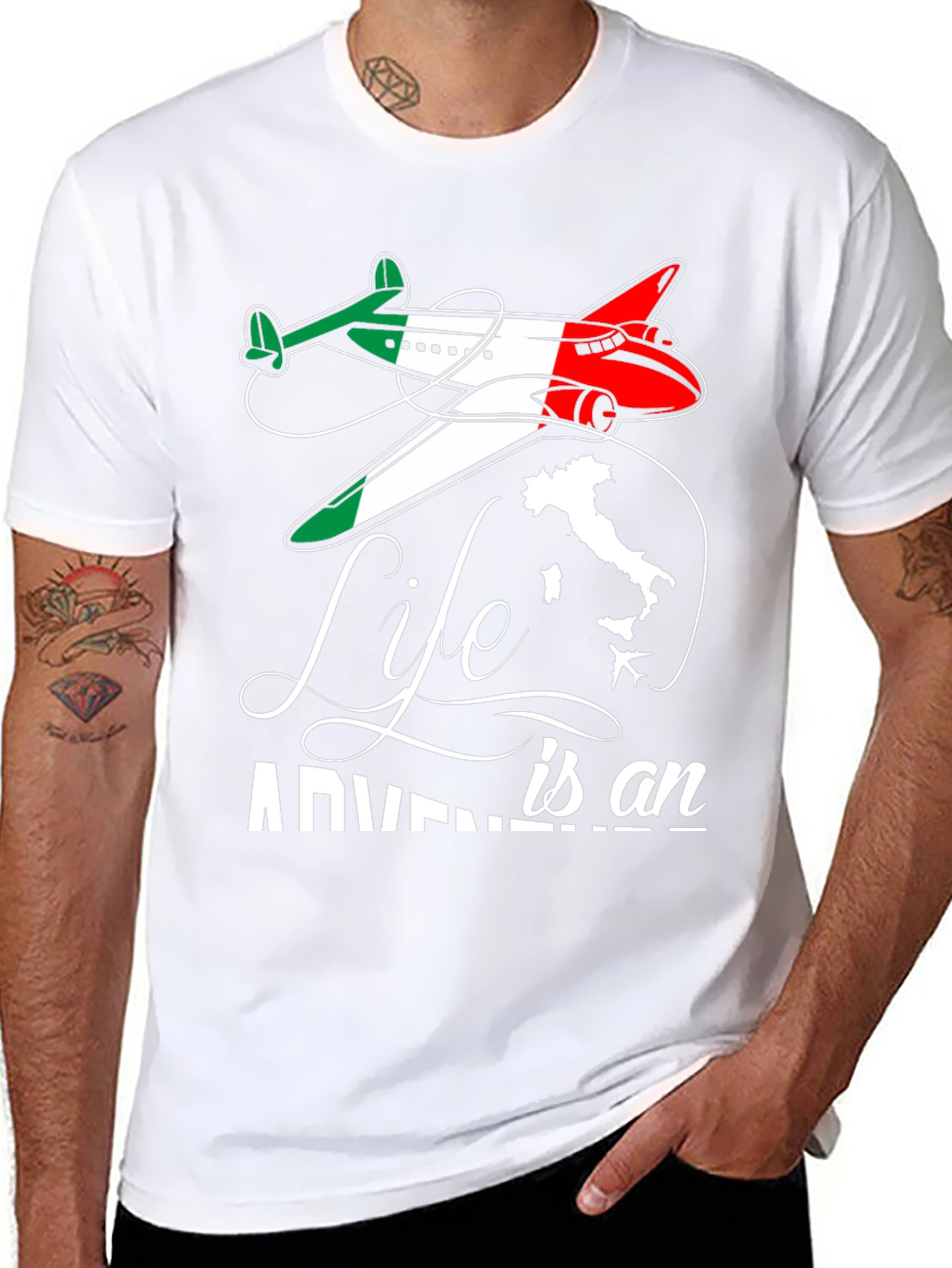 Italy Adventure T-Shirt - Life Is An Adventure Tee