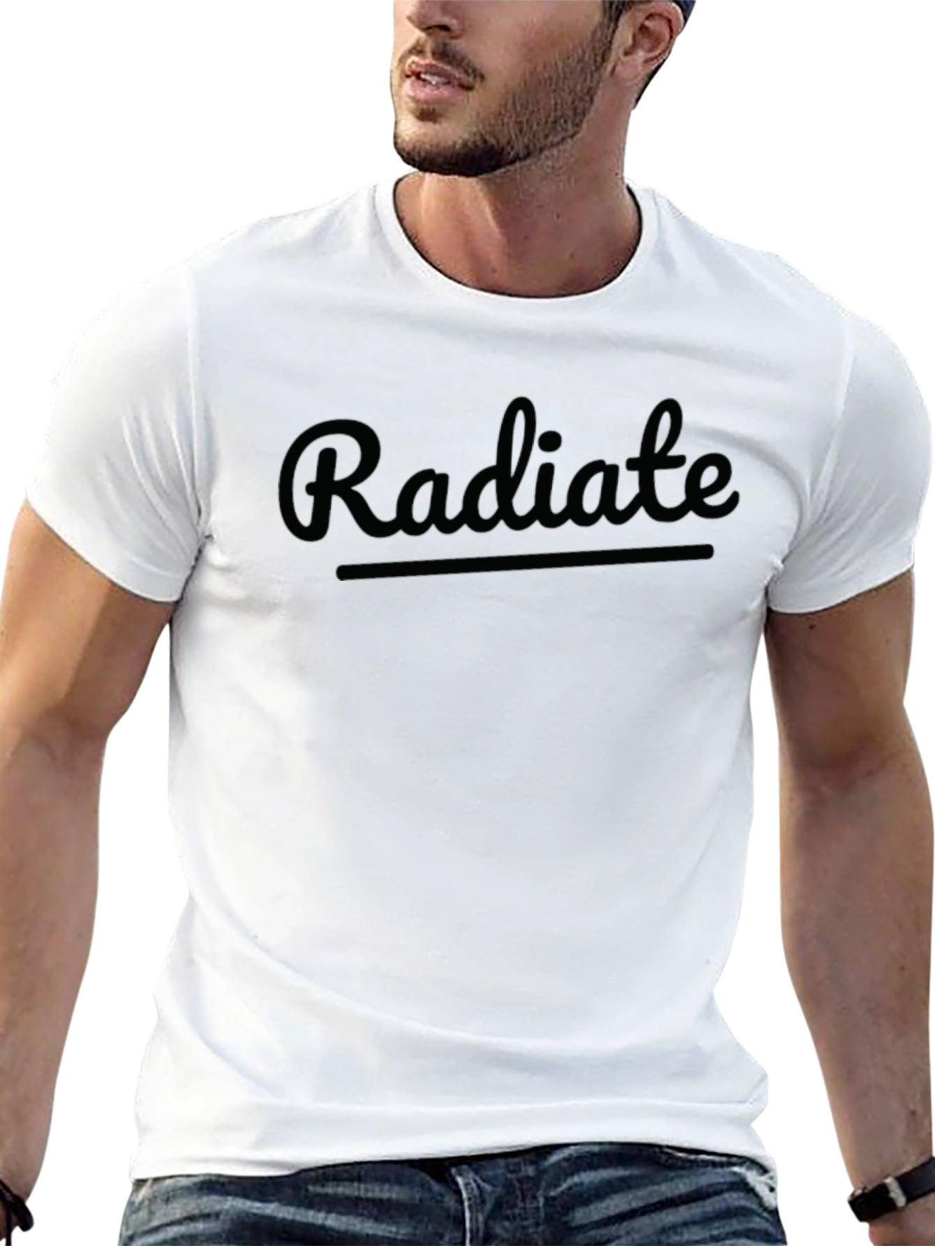 Radiate Black Graphic T-Shirt