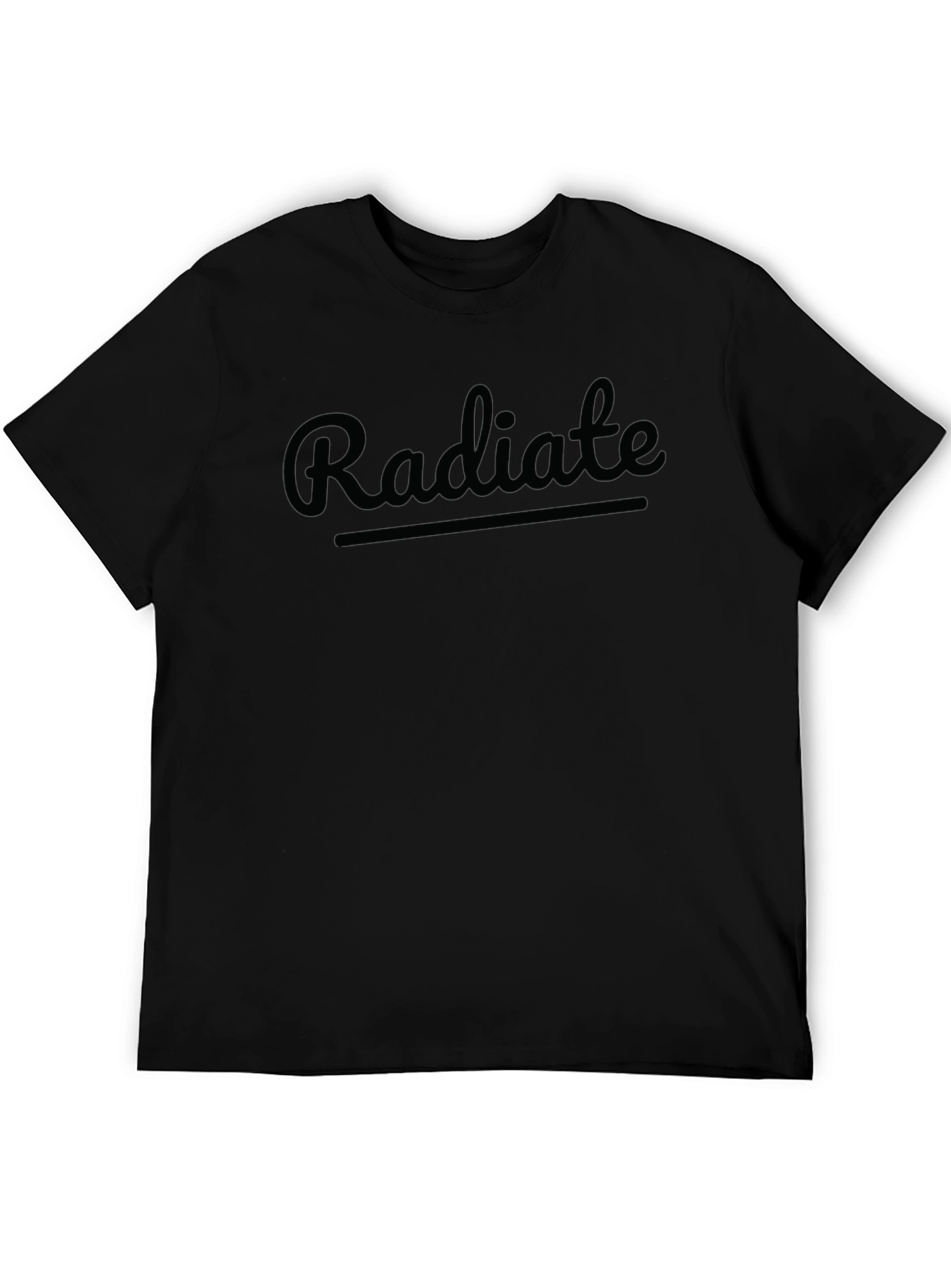 Radiate Black Graphic T-Shirt