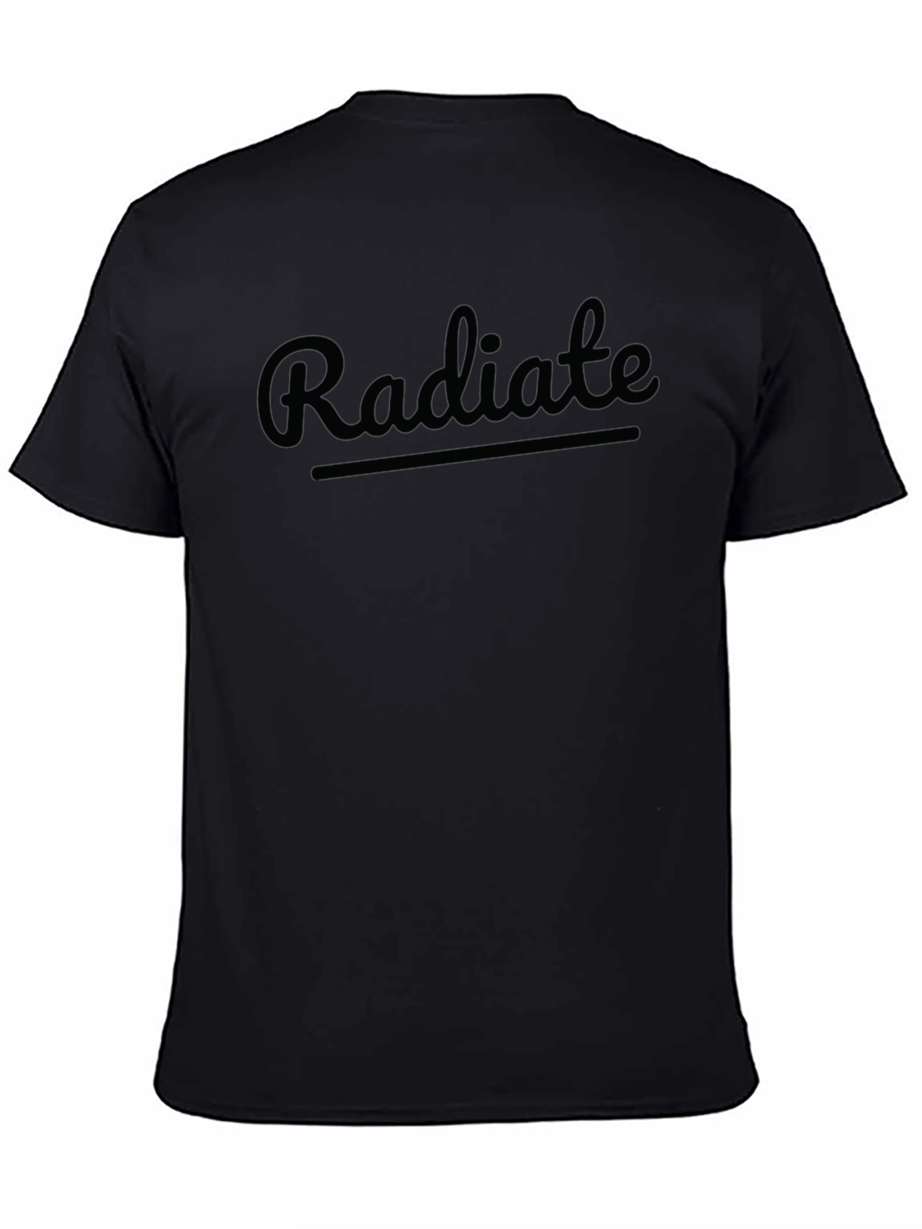 Radiate Black Graphic T-Shirt