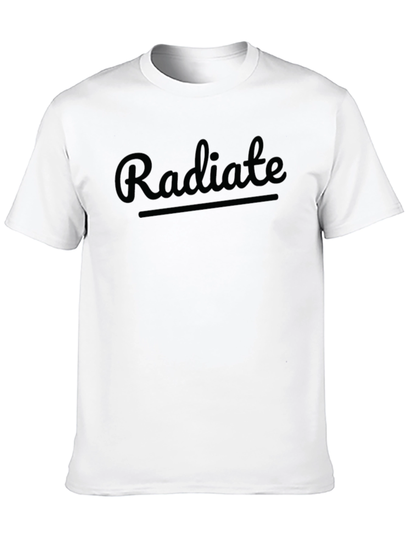 Radiate Black Graphic T-Shirt