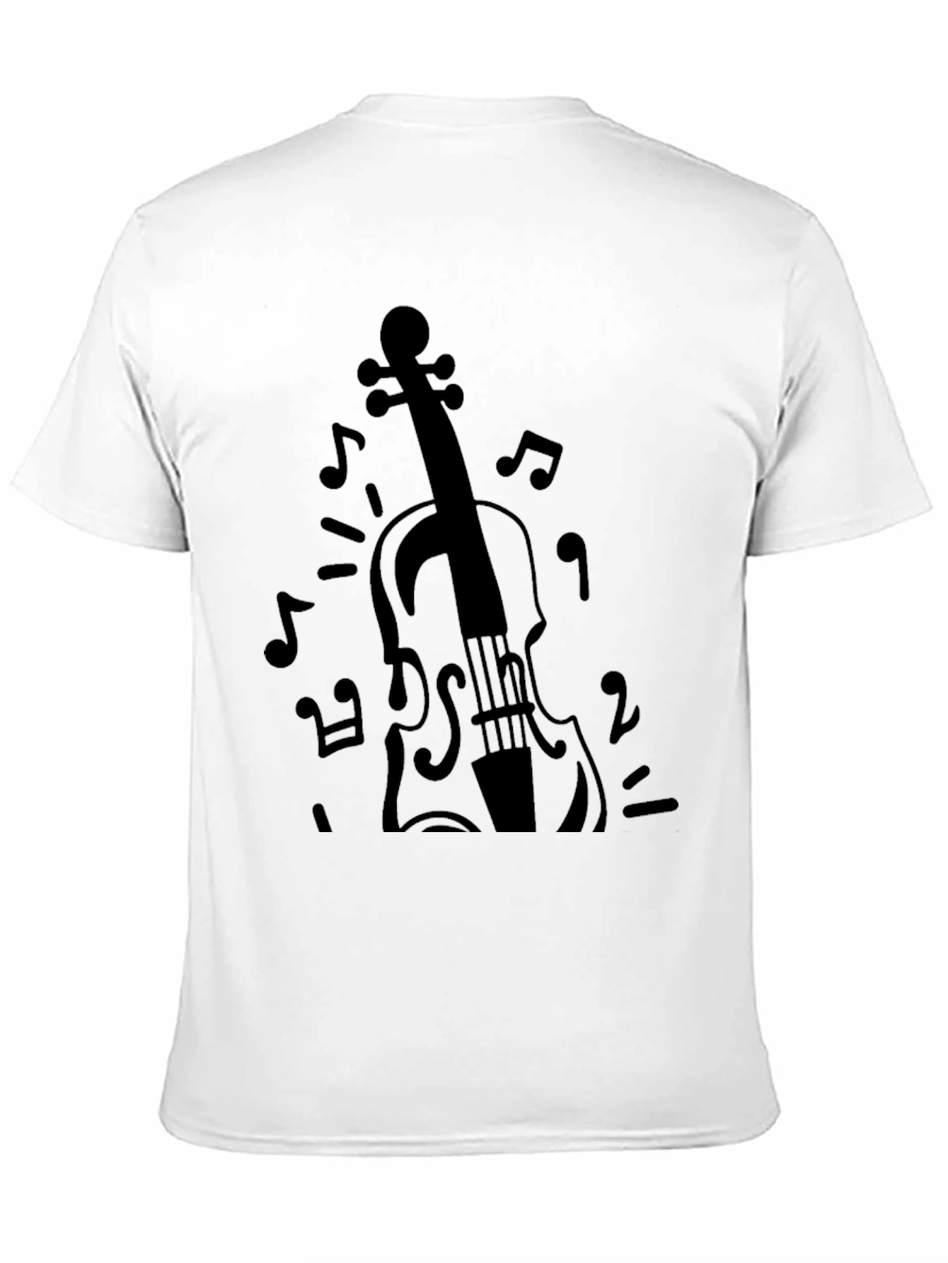 Musical Violin Graphic Tee