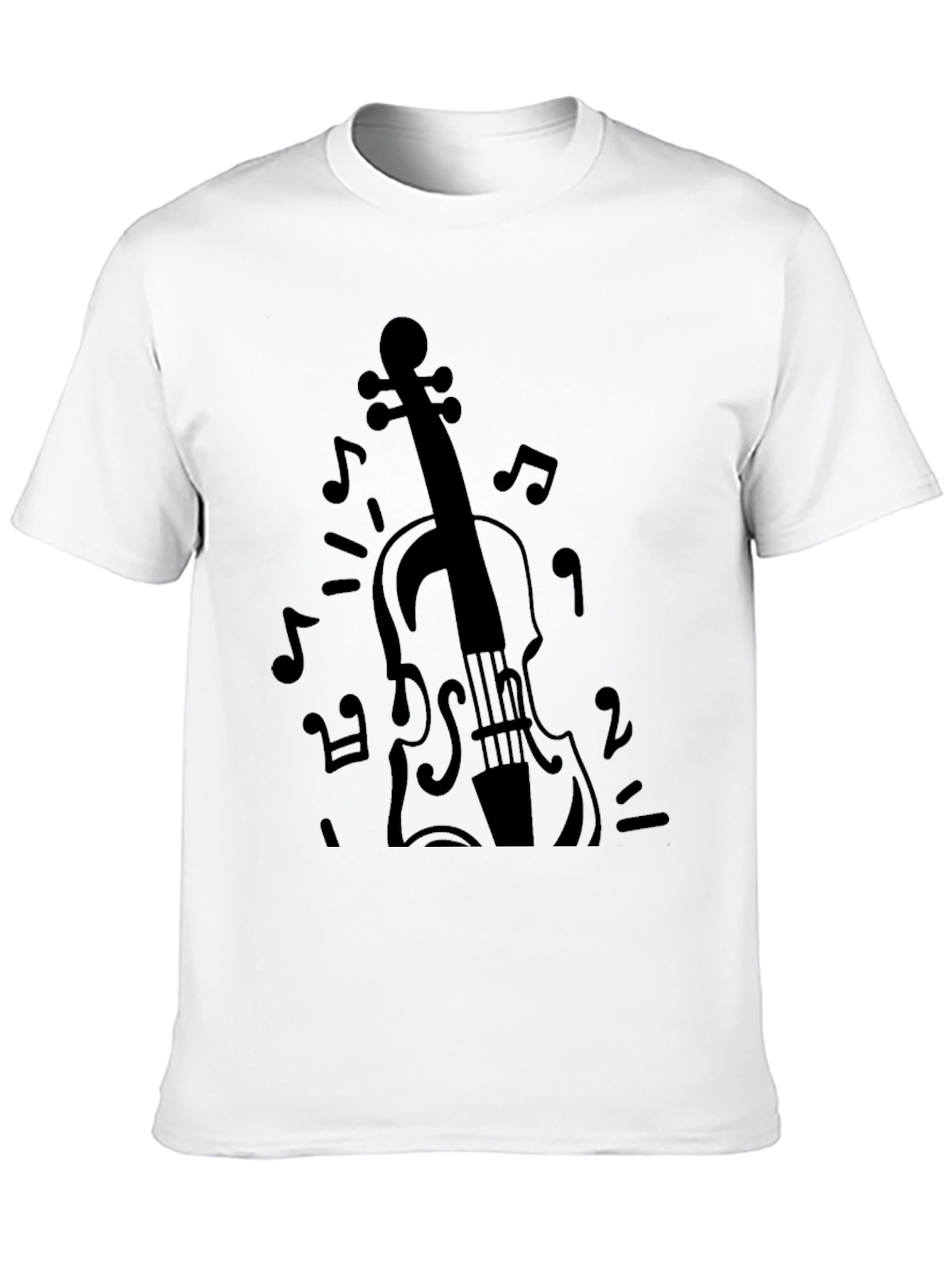 Musical Violin Graphic Tee