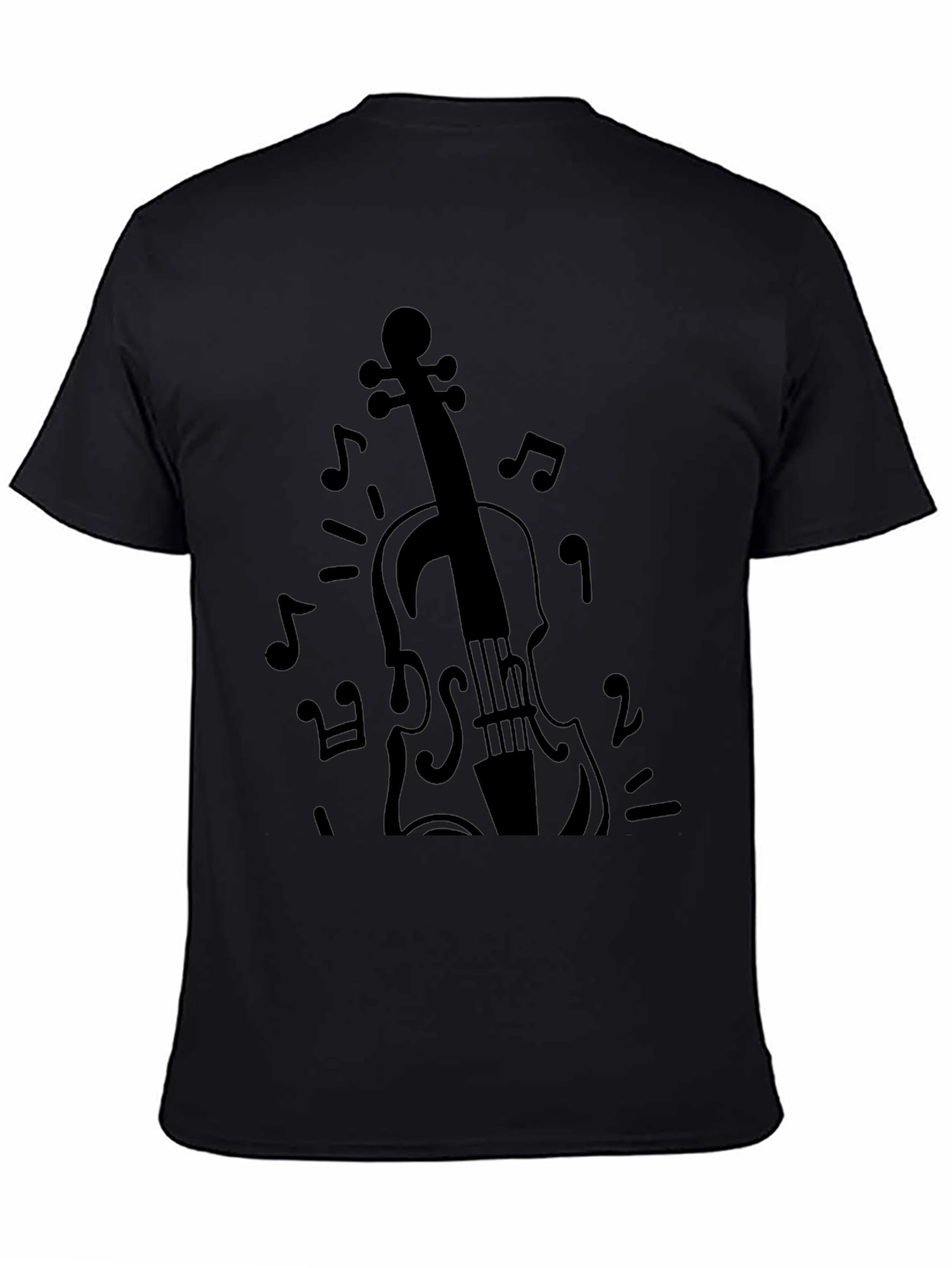 Musical Violin Graphic Tee