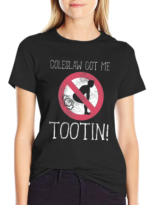 Funny Coleslaw Tootin Graphic Tee