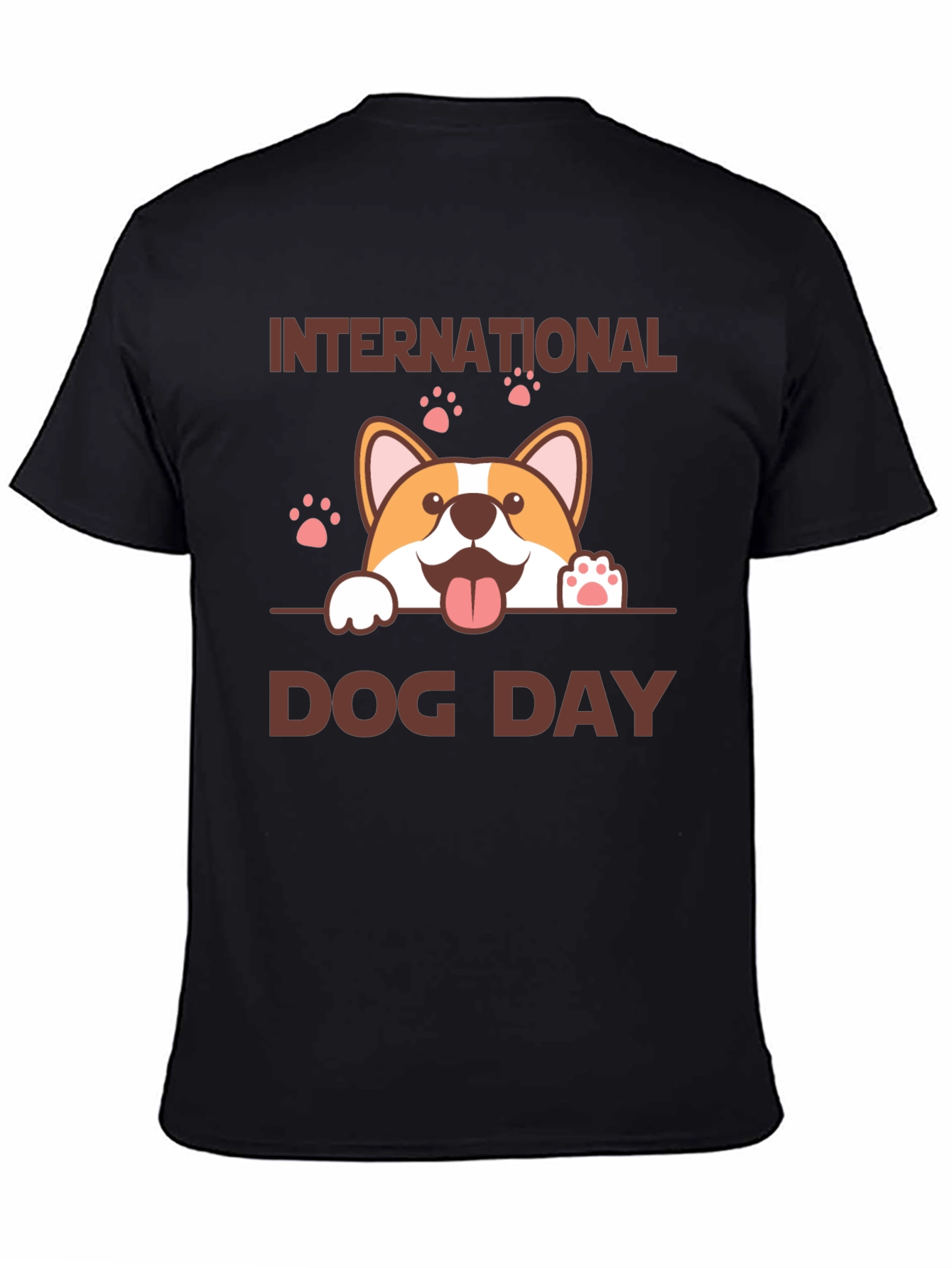 International Dog Day Corgi Graphic Tee