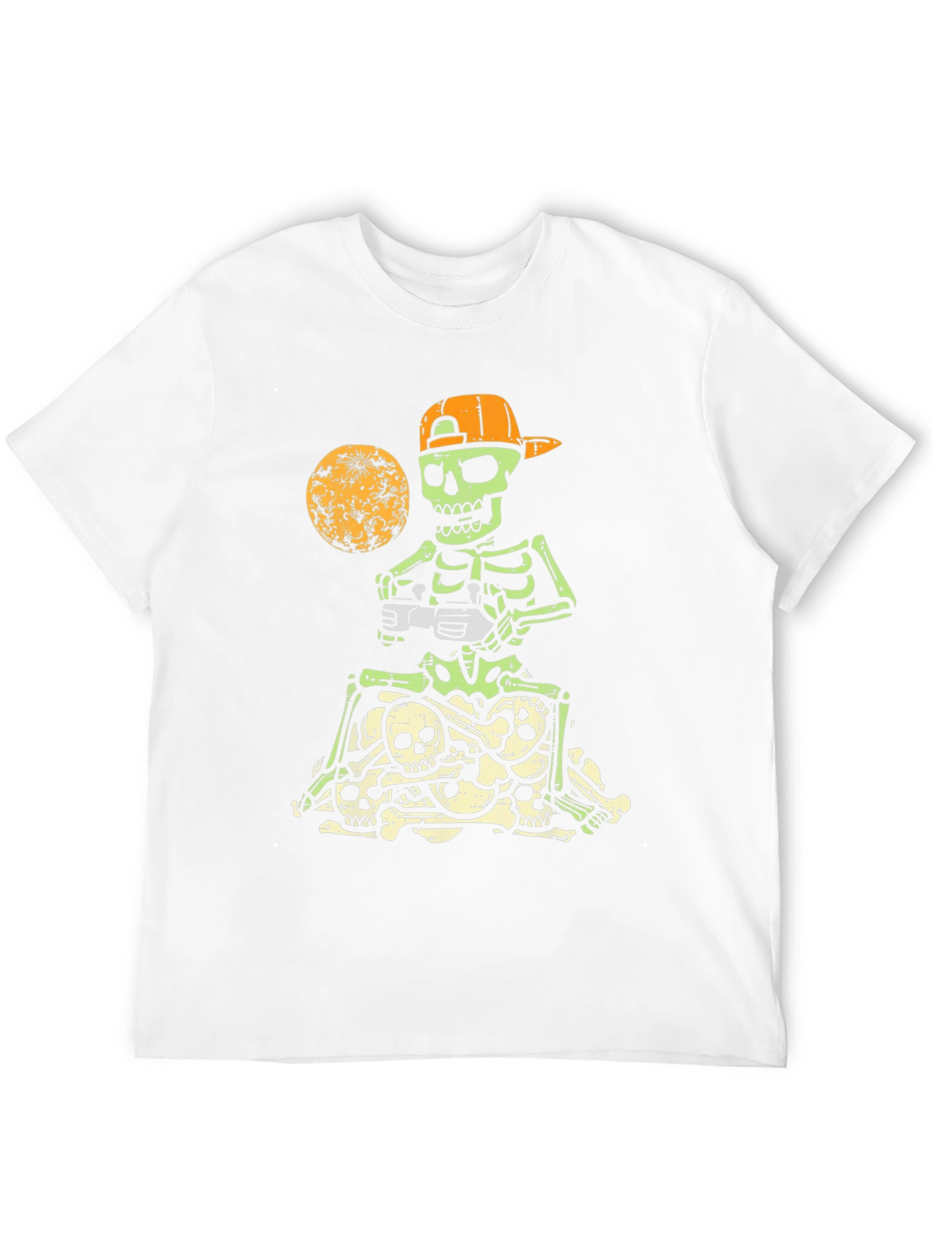 Gamer Skeleton T-Shirt - Halloween Style