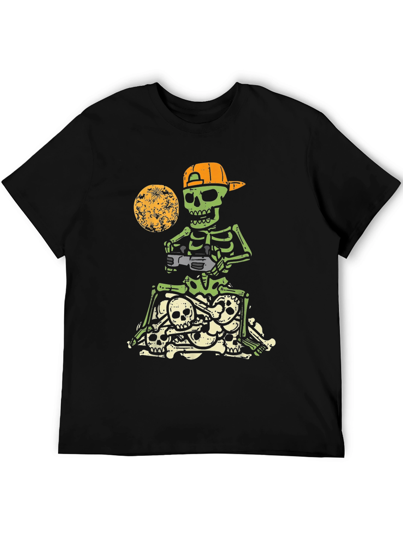 Gamer Skeleton T-Shirt - Halloween Style