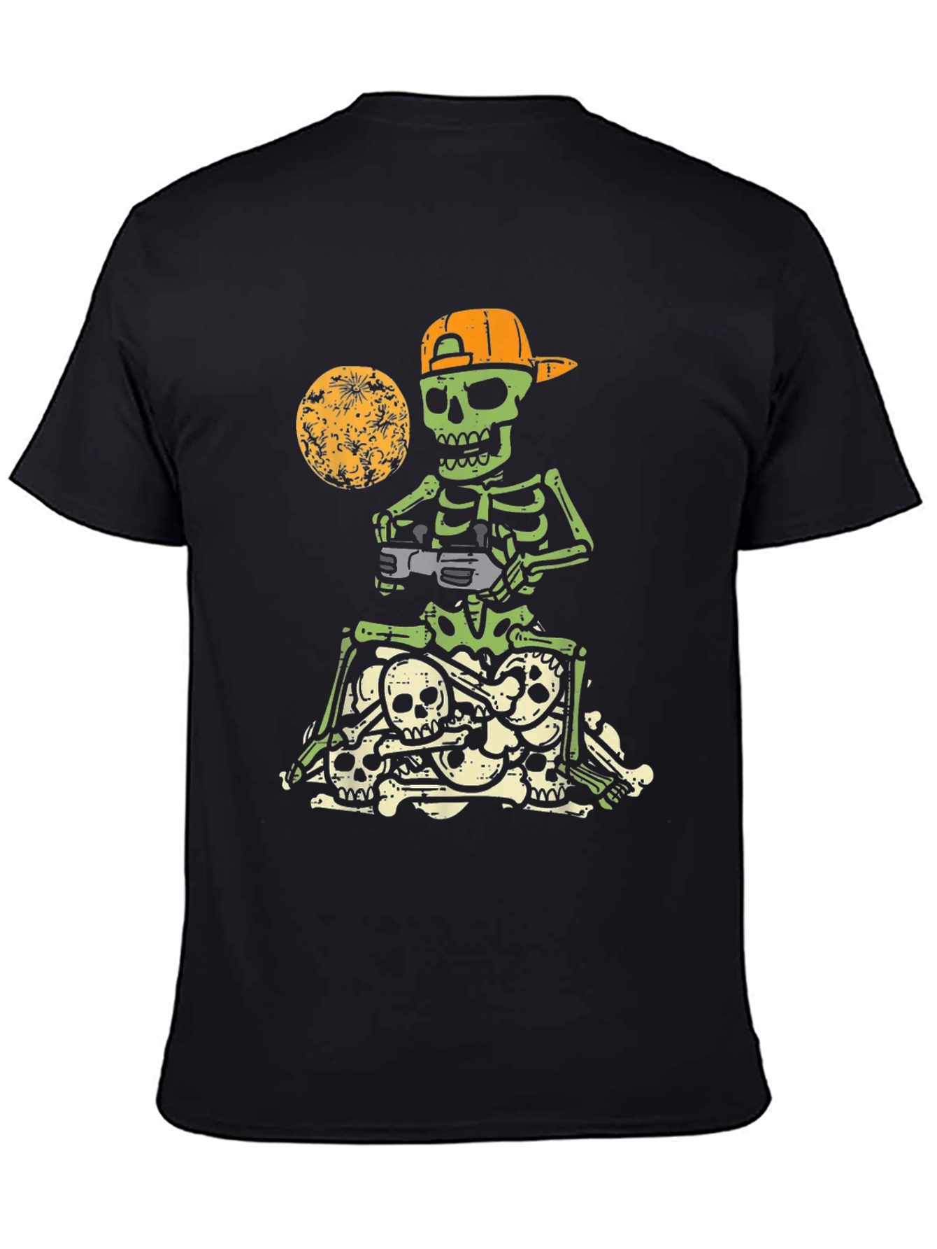 Gamer Skeleton T-Shirt - Halloween Style